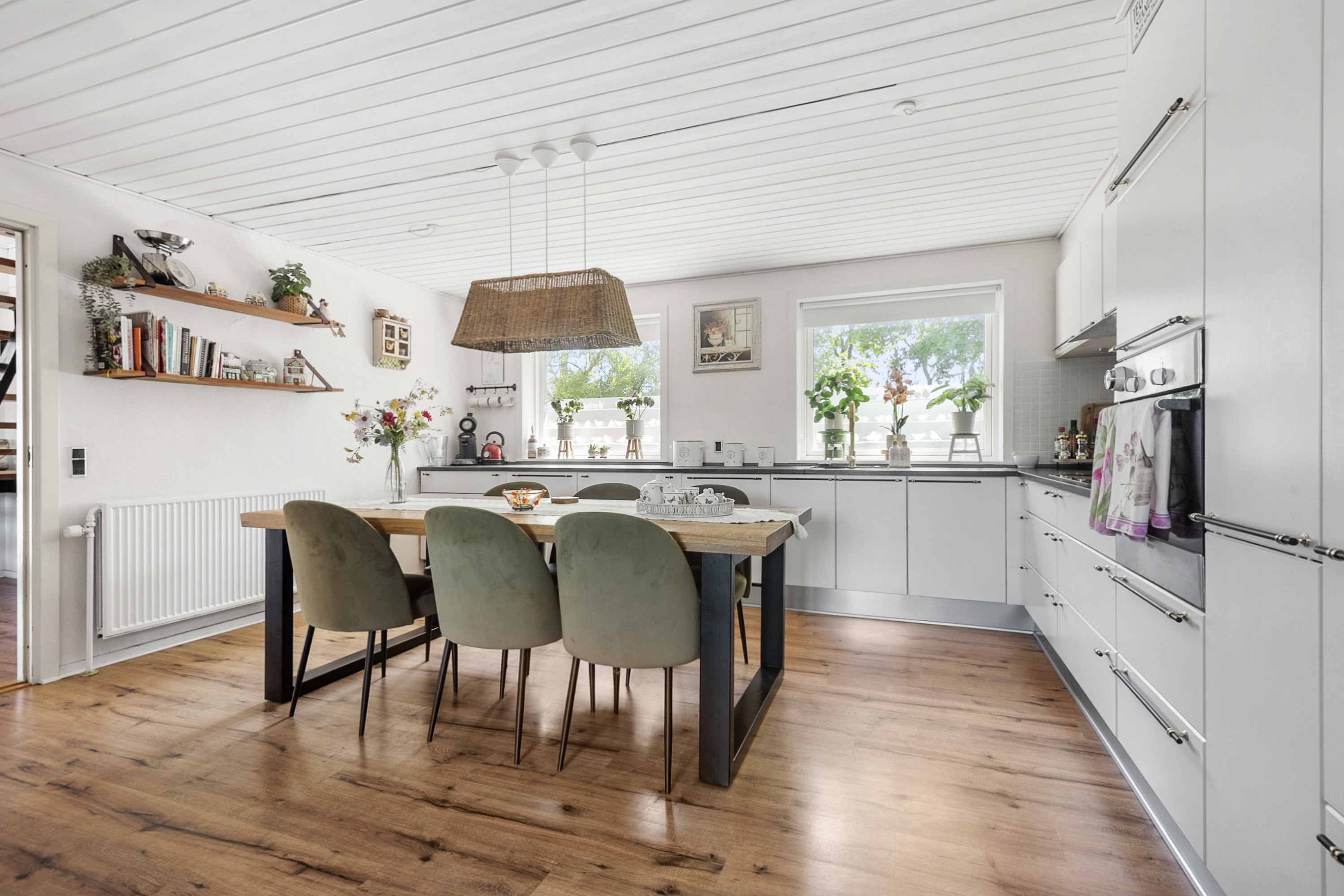 Fremhævet spisestue billede i fuldskærmstilstand. Billede af Hornelund 41, Horne, 6800 Varde