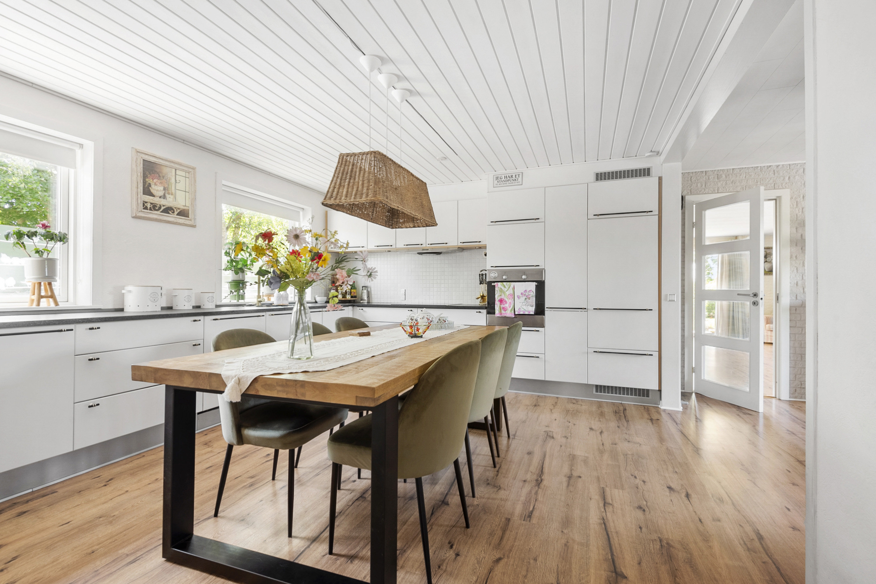 Fremhævet spisestue billede i fuldskærmstilstand. Billede af Hornelund 41, Horne, 6800 Varde