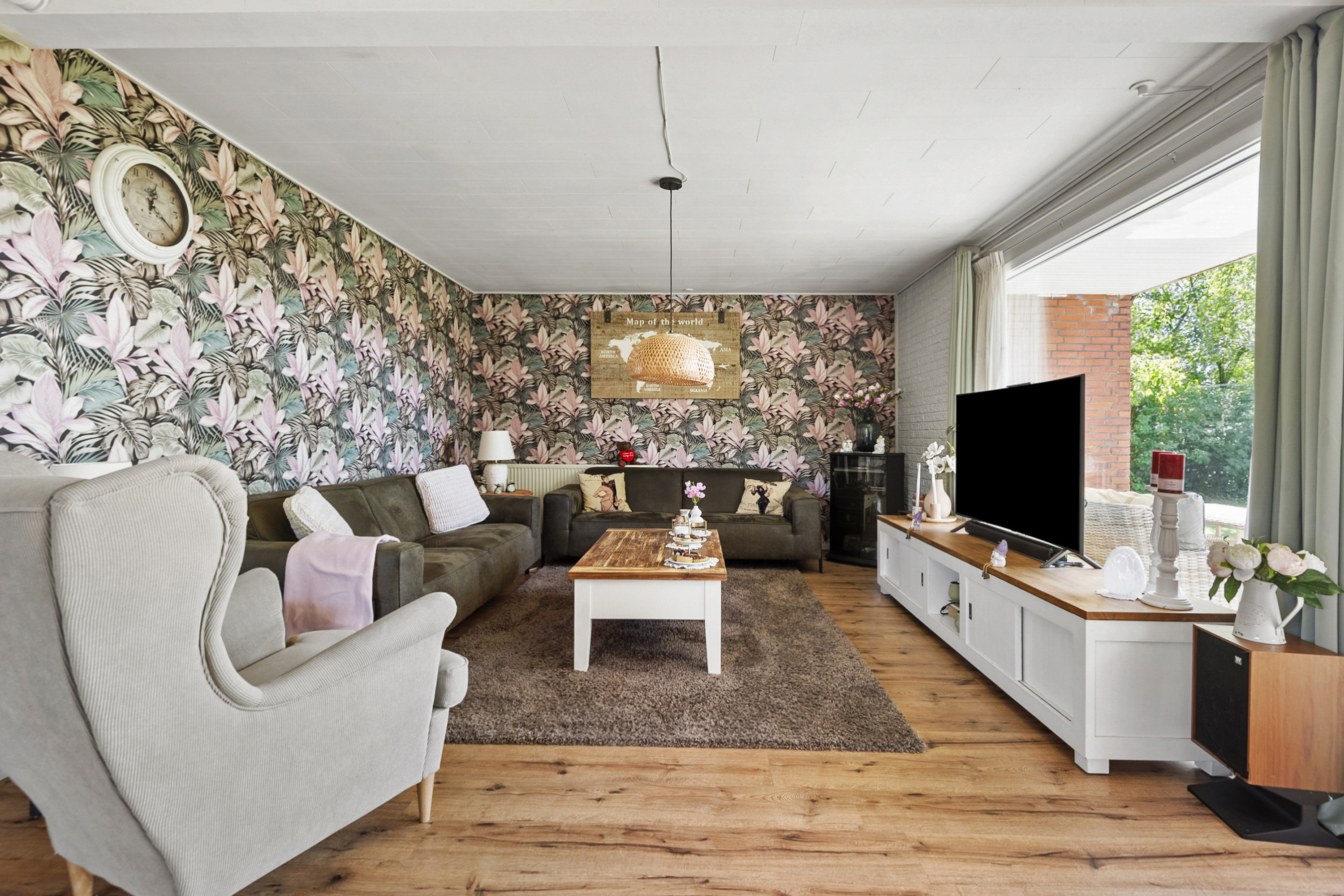 Fremhævet stue billede i fuldskærmstilstand. Billede af Hornelund 41, Horne, 6800 Varde