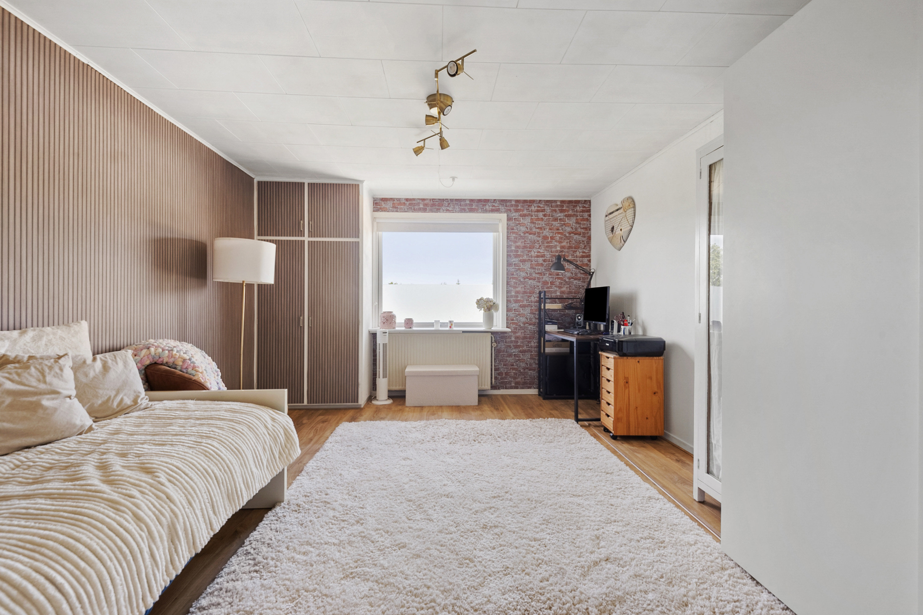 Fremhævet soveværelse billede i fuldskærmstilstand. Billede af Hornelund 41, Horne, 6800 Varde