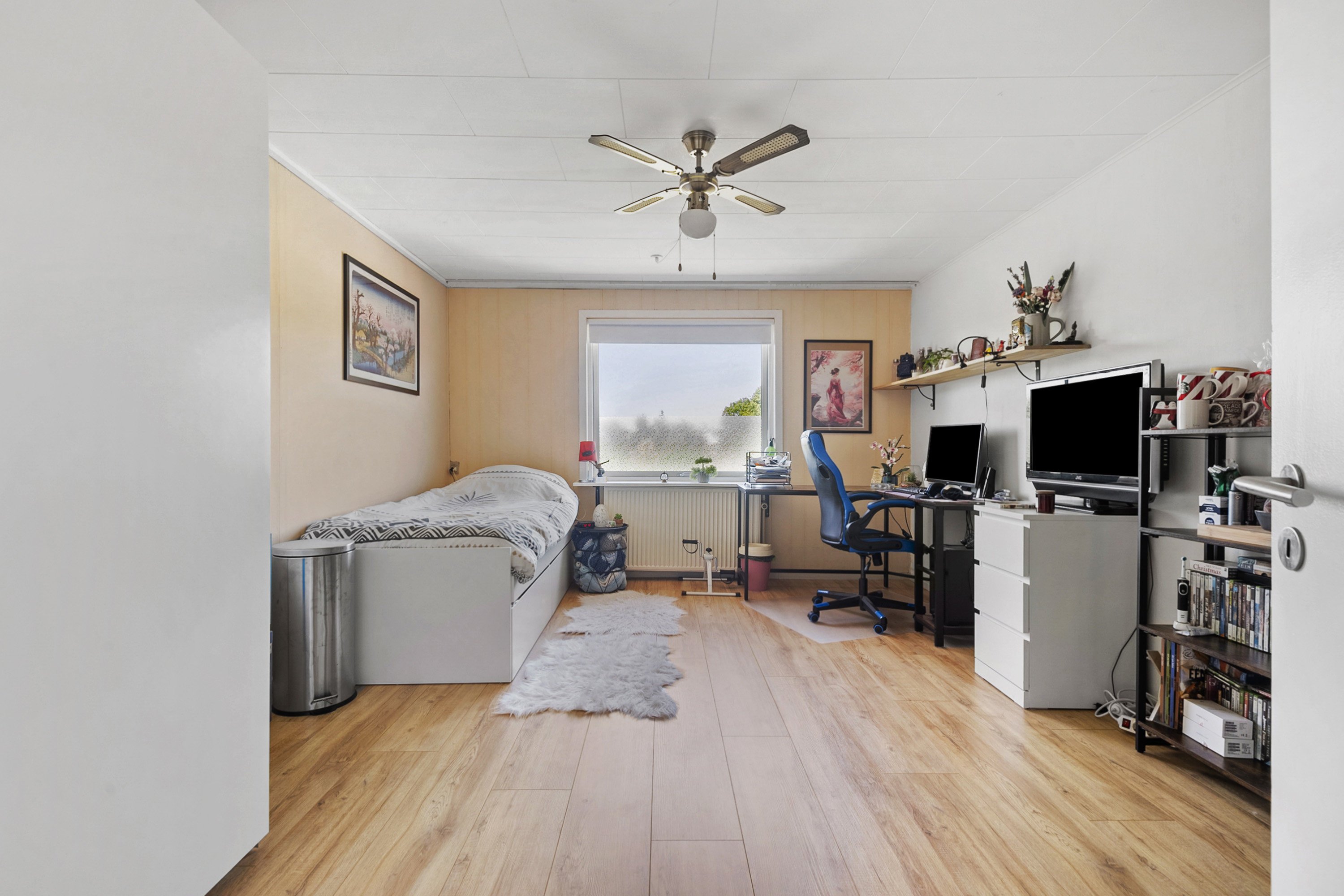 Fremhævet soveværelse billede i fuldskærmstilstand. Billede af Hornelund 41, Horne, 6800 Varde