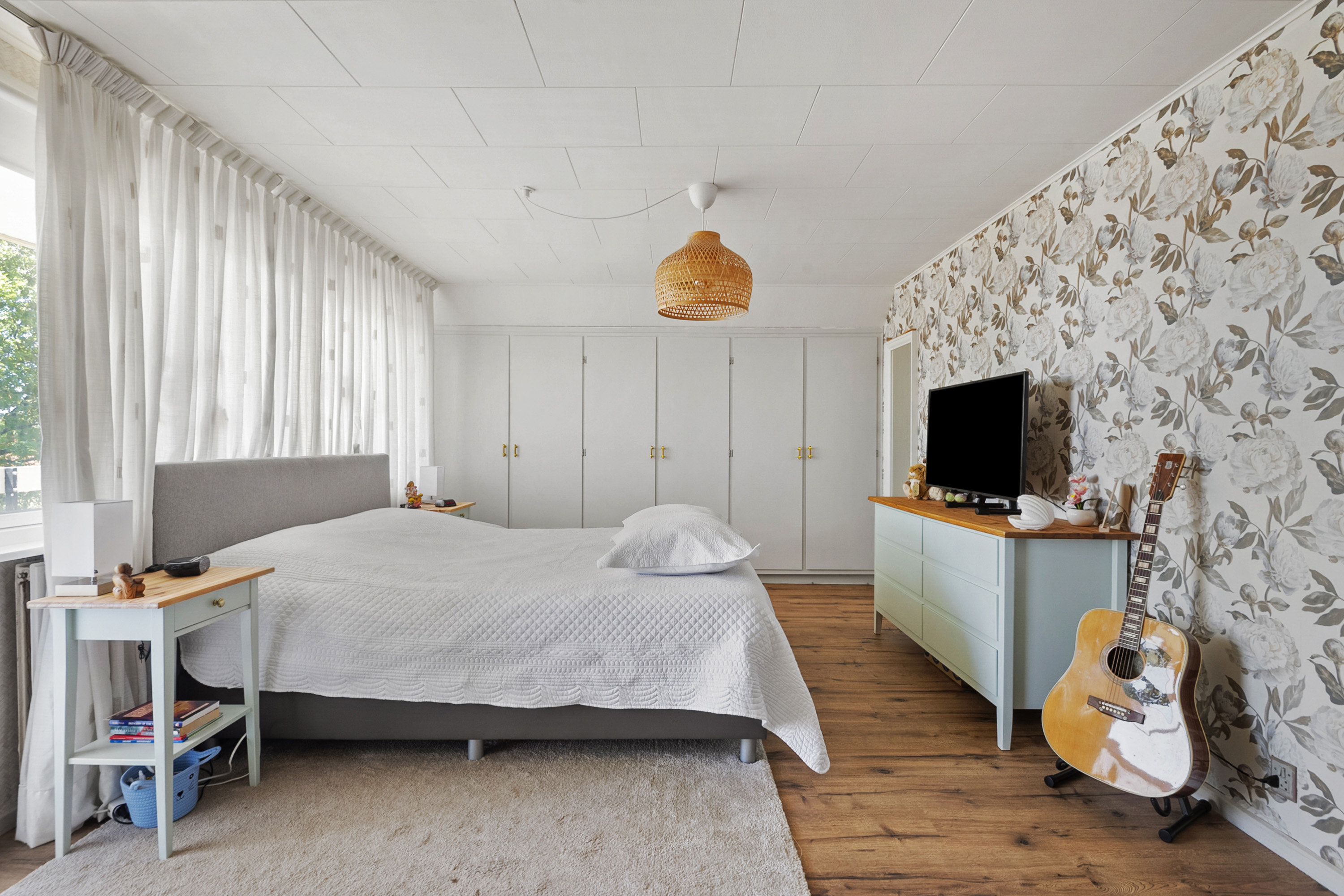 Fremhævet soveværelse billede i fuldskærmstilstand. Billede af Hornelund 41, Horne, 6800 Varde