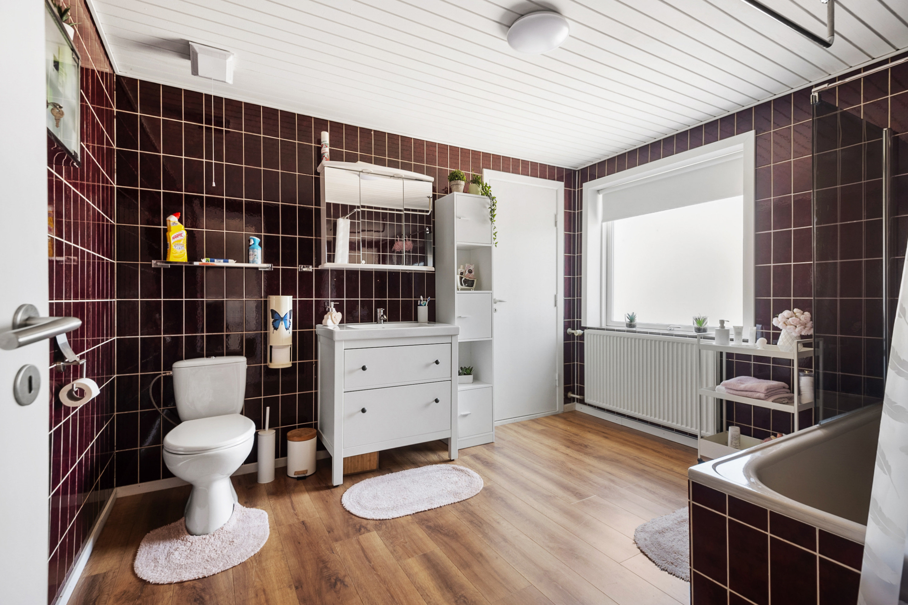 Fremhævet badeværelse billede i fuldskærmstilstand. Billede af Hornelund 41, Horne, 6800 Varde