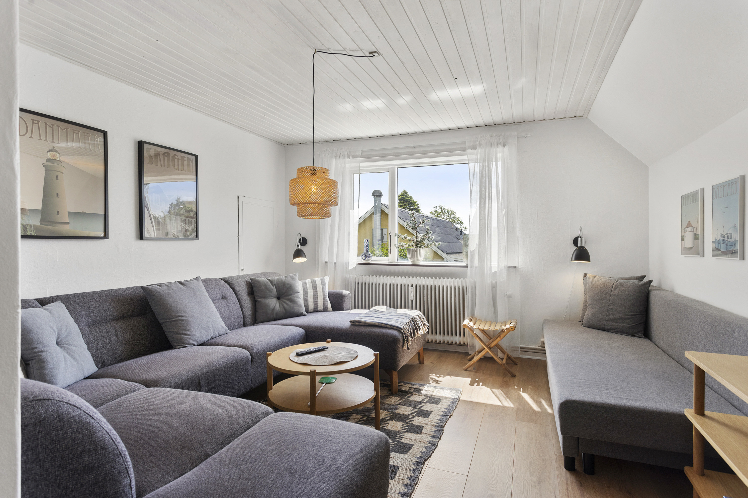 Fremhævet stue billede i fuldskærmstilstand. Billede af Skagensvej 452, 9981 Jerup