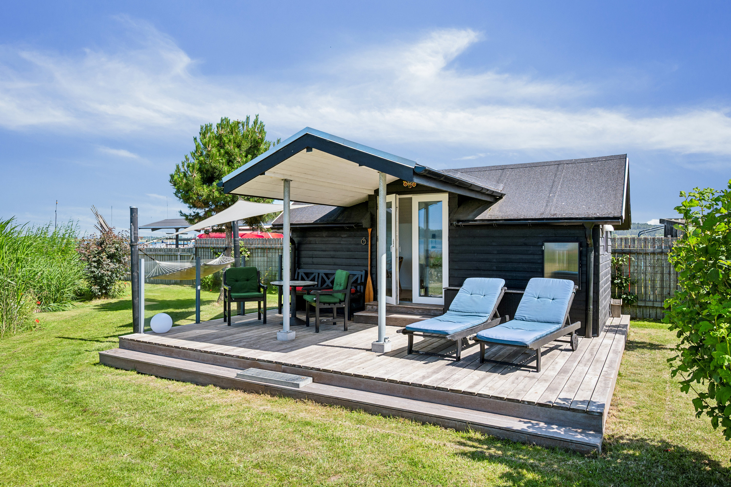 Fremhævet ejendom 1 billede i fuldskærmstilstand. Billede af Holmbjergvej 54, Knebelbro, 8420 Knebel