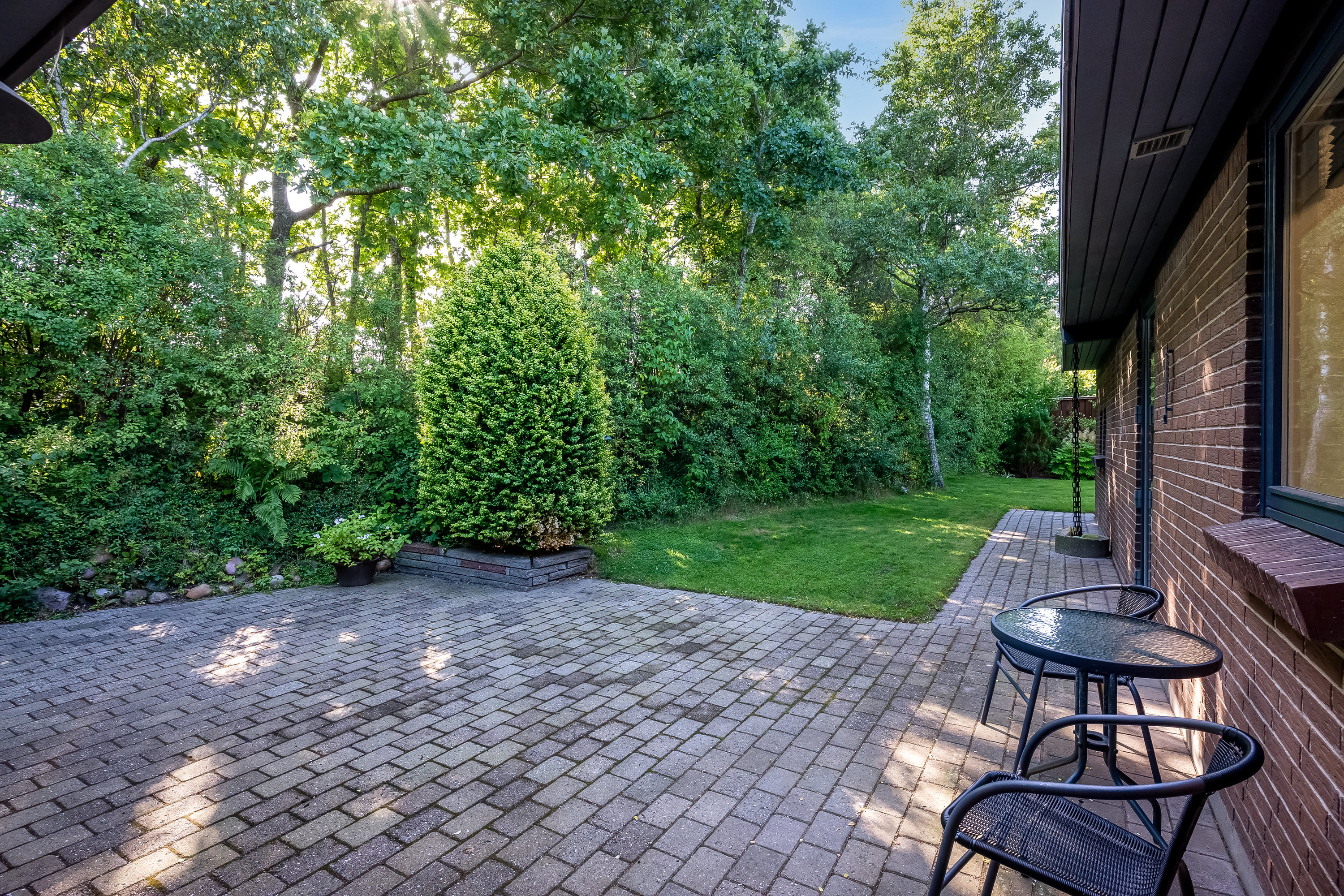 Fremhævet terrasse billede i fuldskærmstilstand. Billede af Riisagersvej 4, 7500 Holstebro