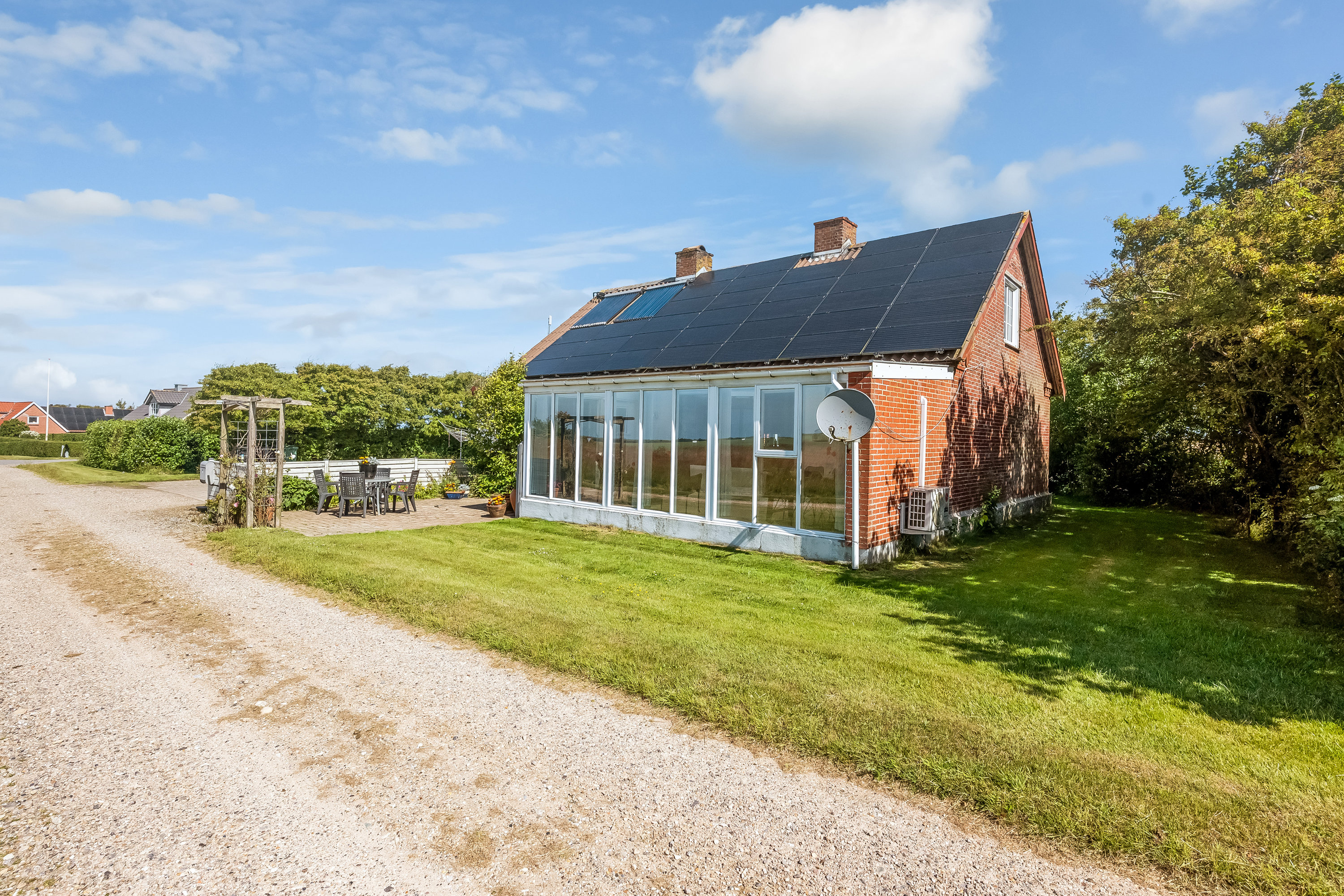 Fremhævet ejendommen billede i fuldskærmstilstand. Billede af Brunsgårdvej 2, Nørlem, 7620 Lemvig