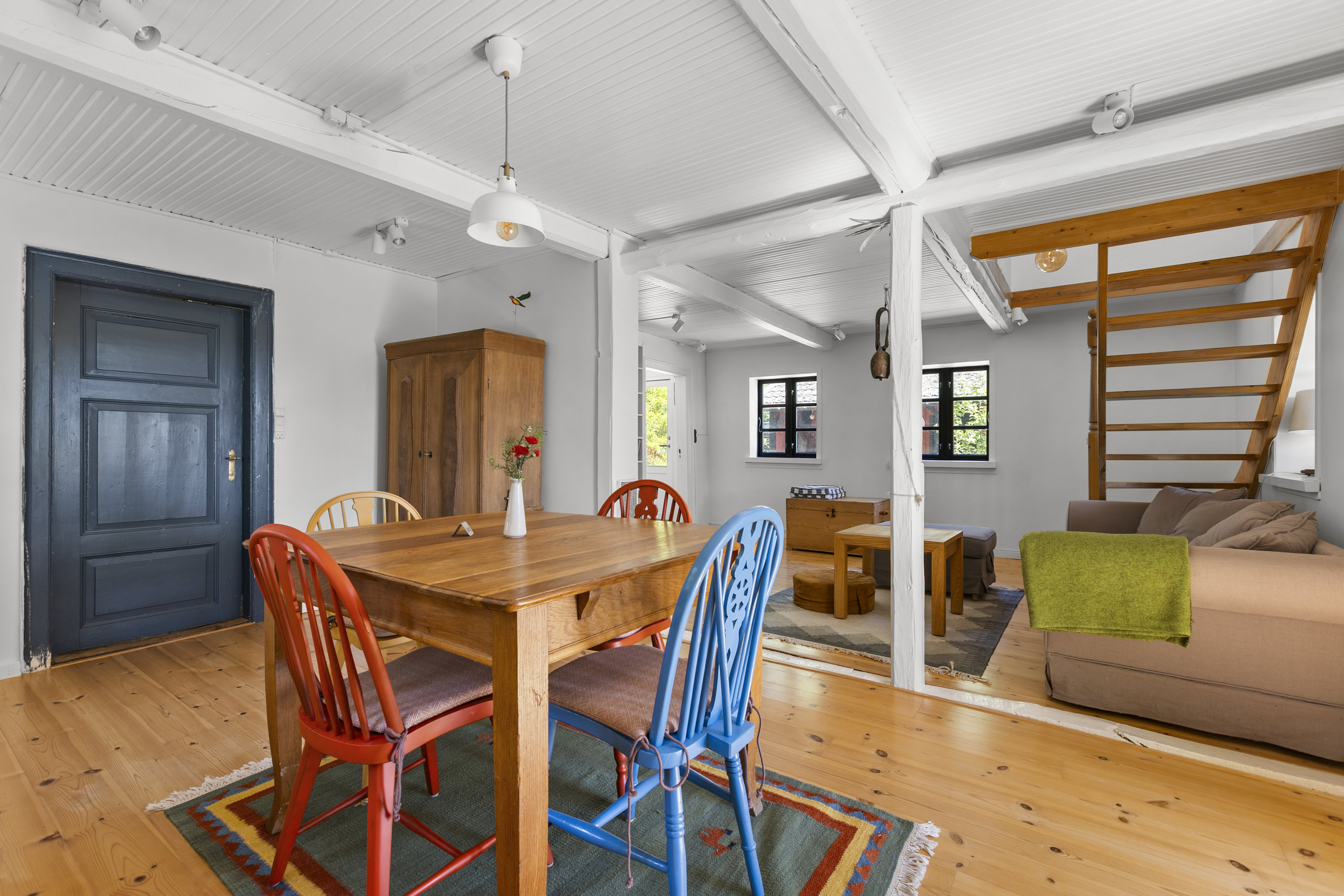 Fremhævet stue billede i fuldskærmstilstand. Billede af Nordskovvej 13, Tygestrup, 4180 Sorø