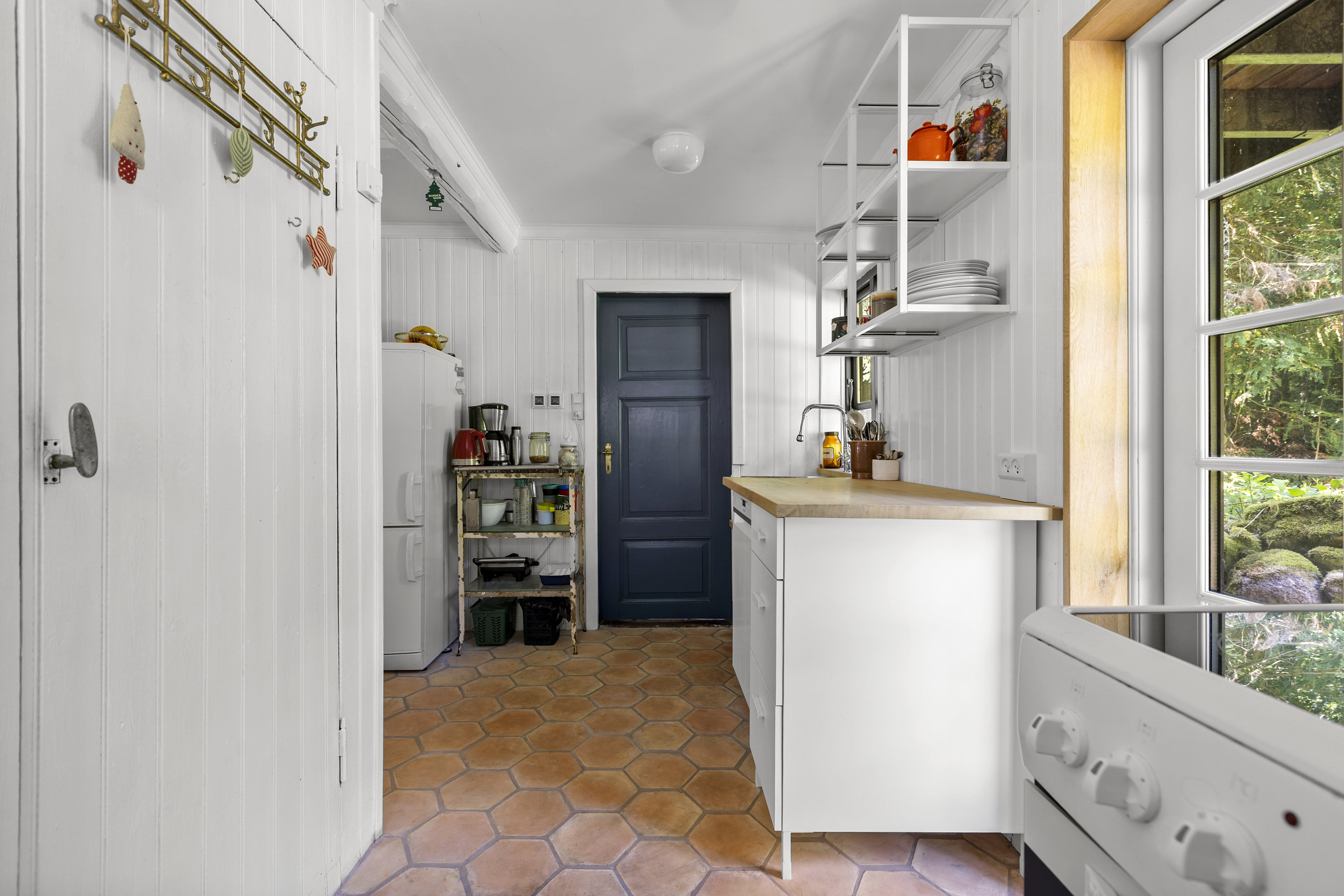 Fremhævet køkken billede i fuldskærmstilstand. Billede af Nordskovvej 13, Tygestrup, 4180 Sorø