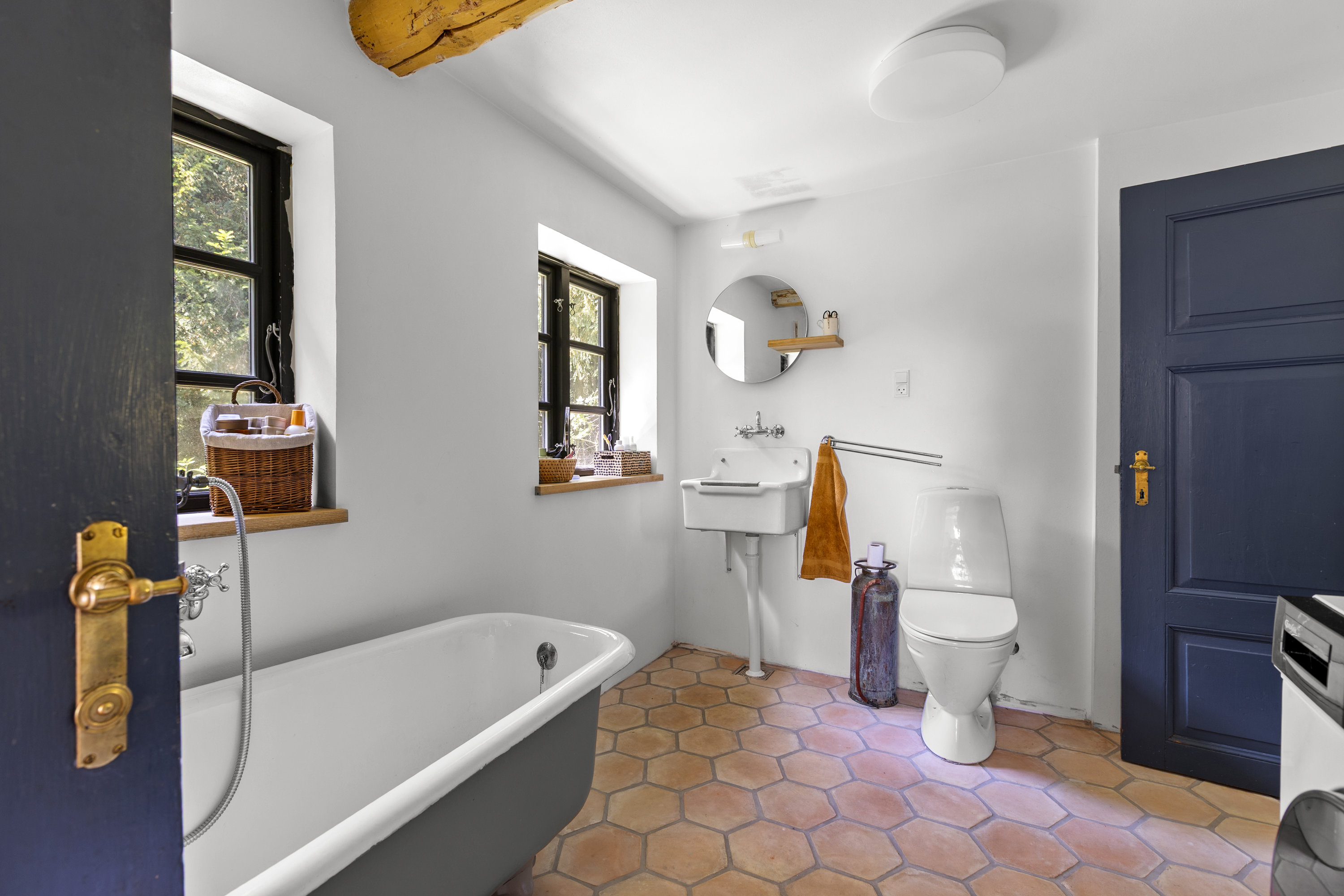 Fremhævet badeværelse billede i fuldskærmstilstand. Billede af Nordskovvej 13, Tygestrup, 4180 Sorø