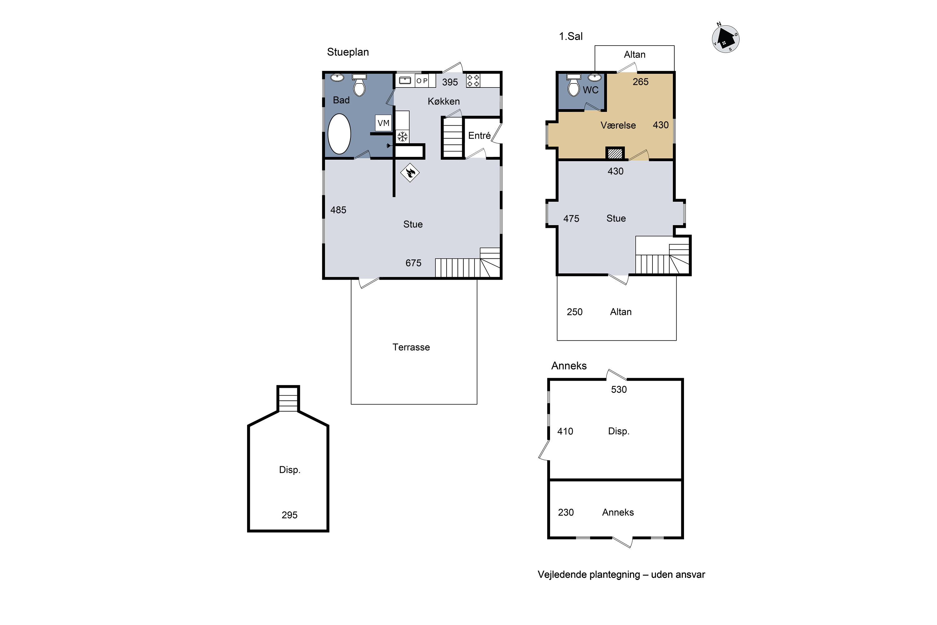 Plantegninger billede af Nordskovvej 13, Tygestrup, 4180 Sorø