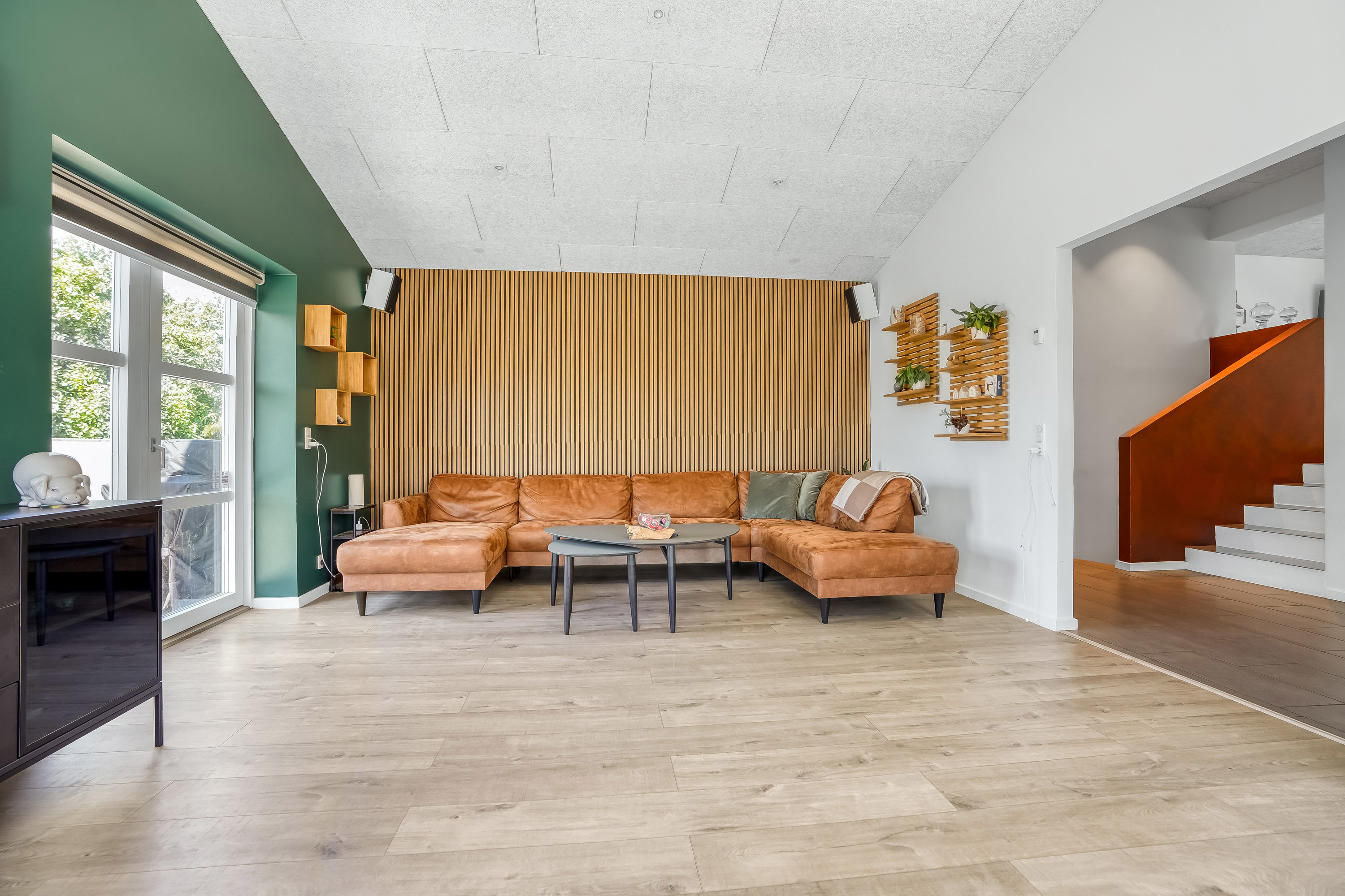 Fremhævet stue billede i fuldskærmstilstand. Billede af Brøndshøjvej 4, 8740 Brædstrup