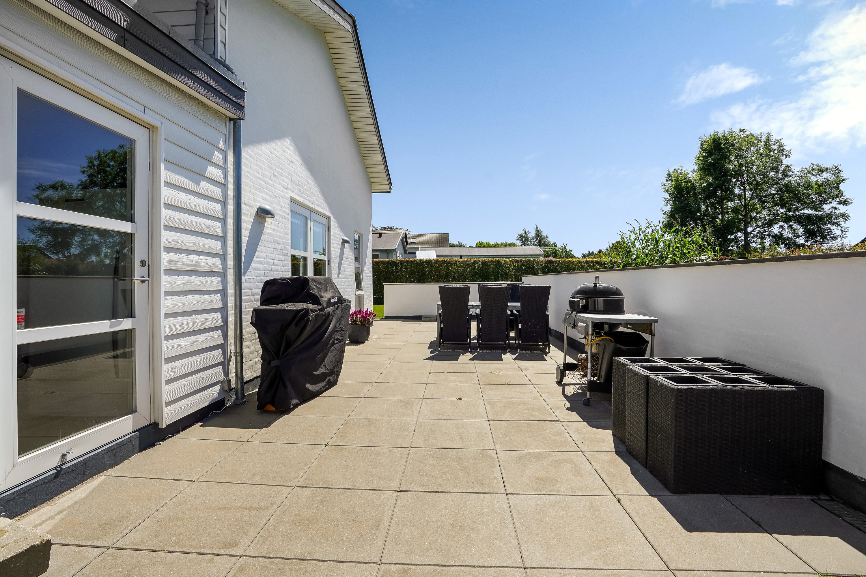 Fremhævet terrasse billede i fuldskærmstilstand. Billede af Brøndshøjvej 4, 8740 Brædstrup