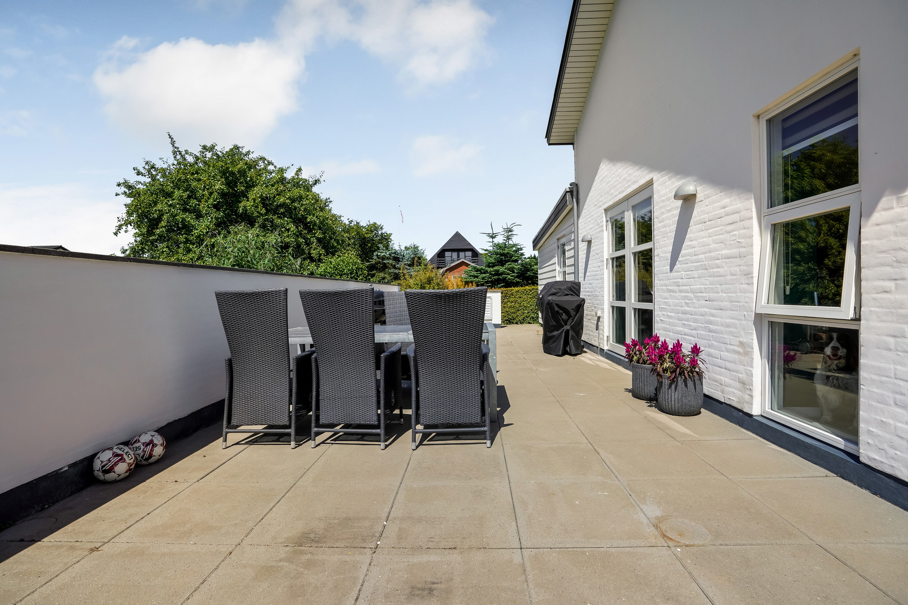 Fremhævet terrasse billede i fuldskærmstilstand. Billede af Brøndshøjvej 4, 8740 Brædstrup