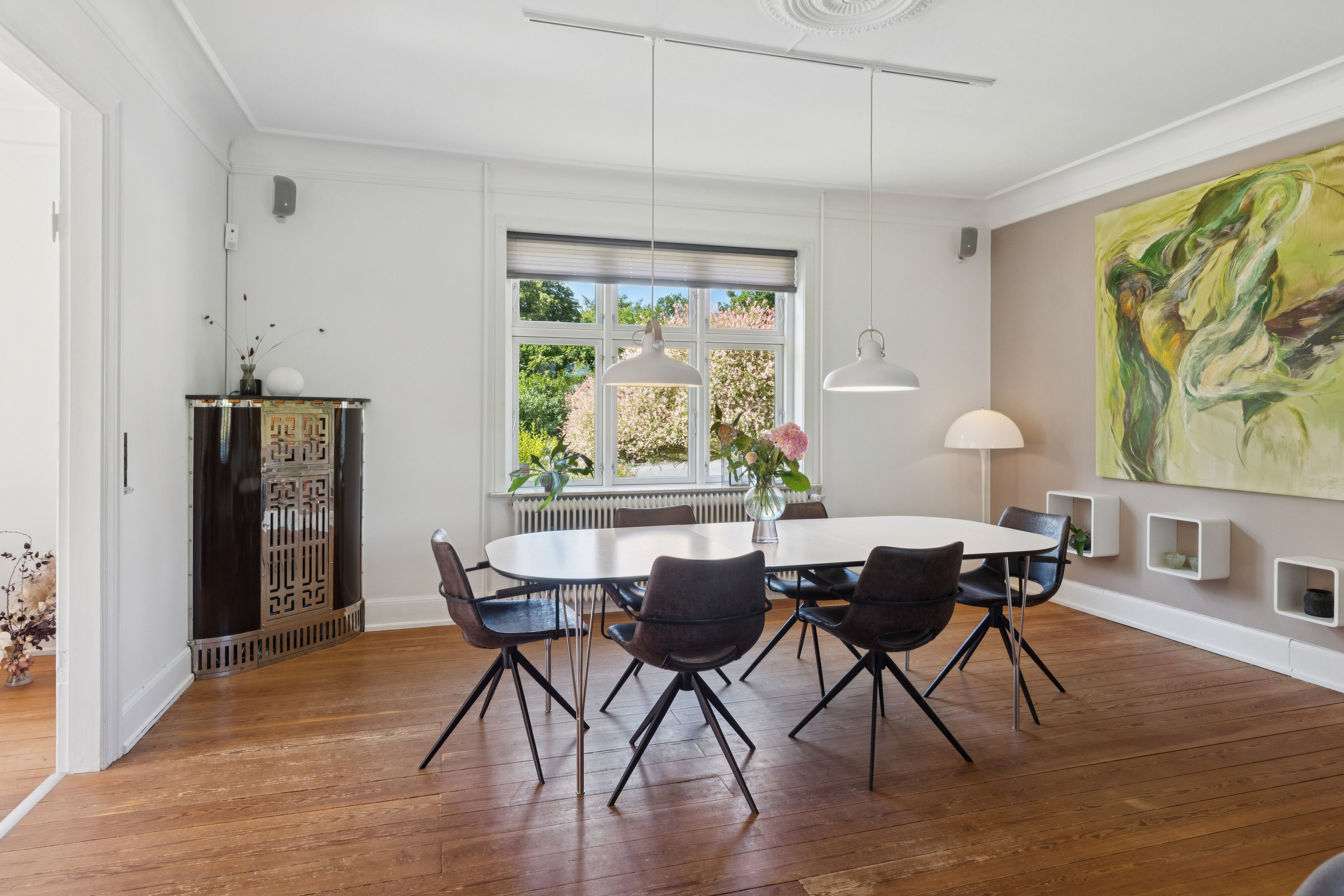 Fremhævet spisestue billede i fuldskærmstilstand. Billede af Førslev Kirkestræde 10E, Førslev, 4690 Haslev