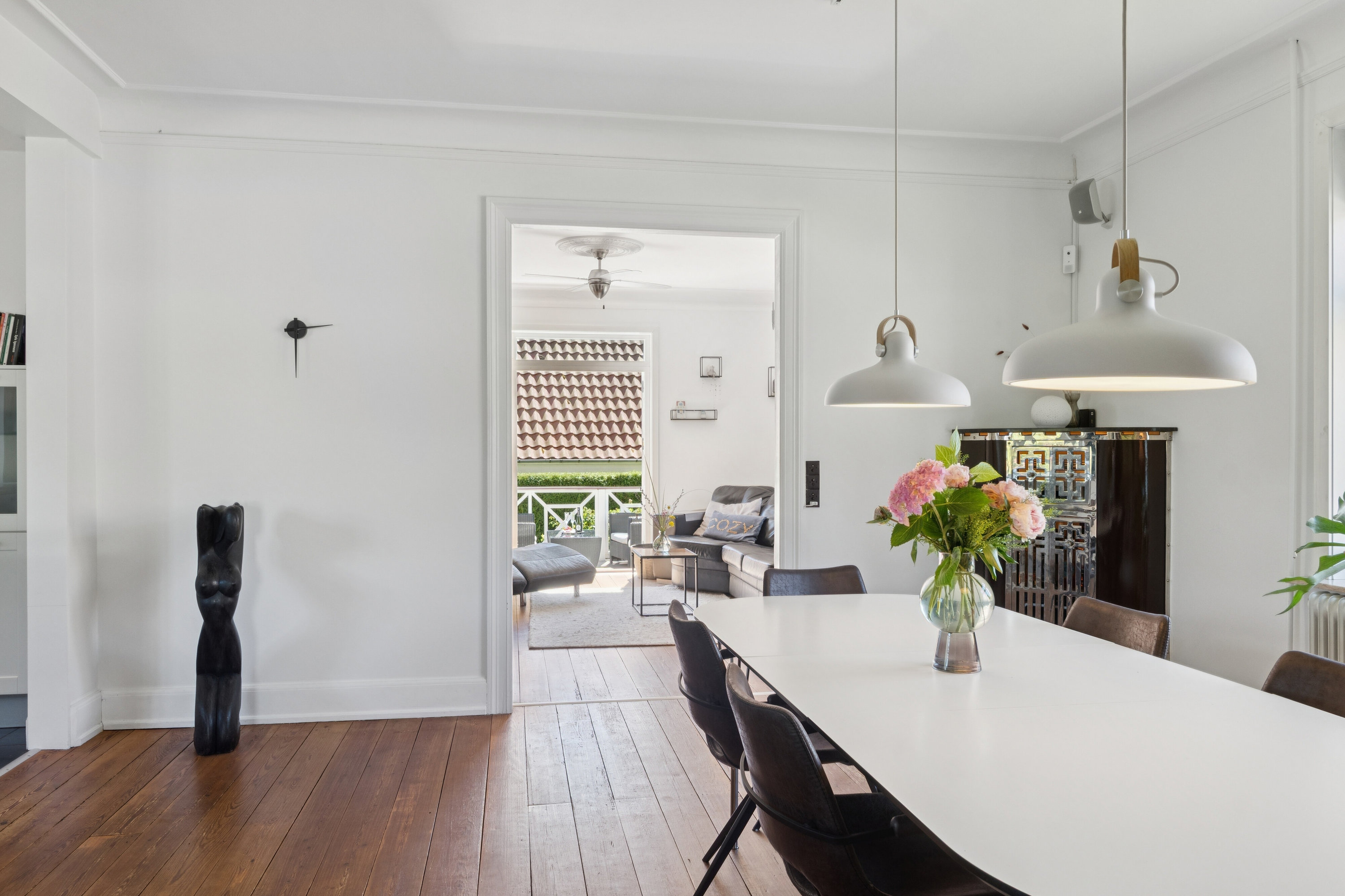 Fremhævet spisestue billede i fuldskærmstilstand. Billede af Førslev Kirkestræde 10E, Førslev, 4690 Haslev