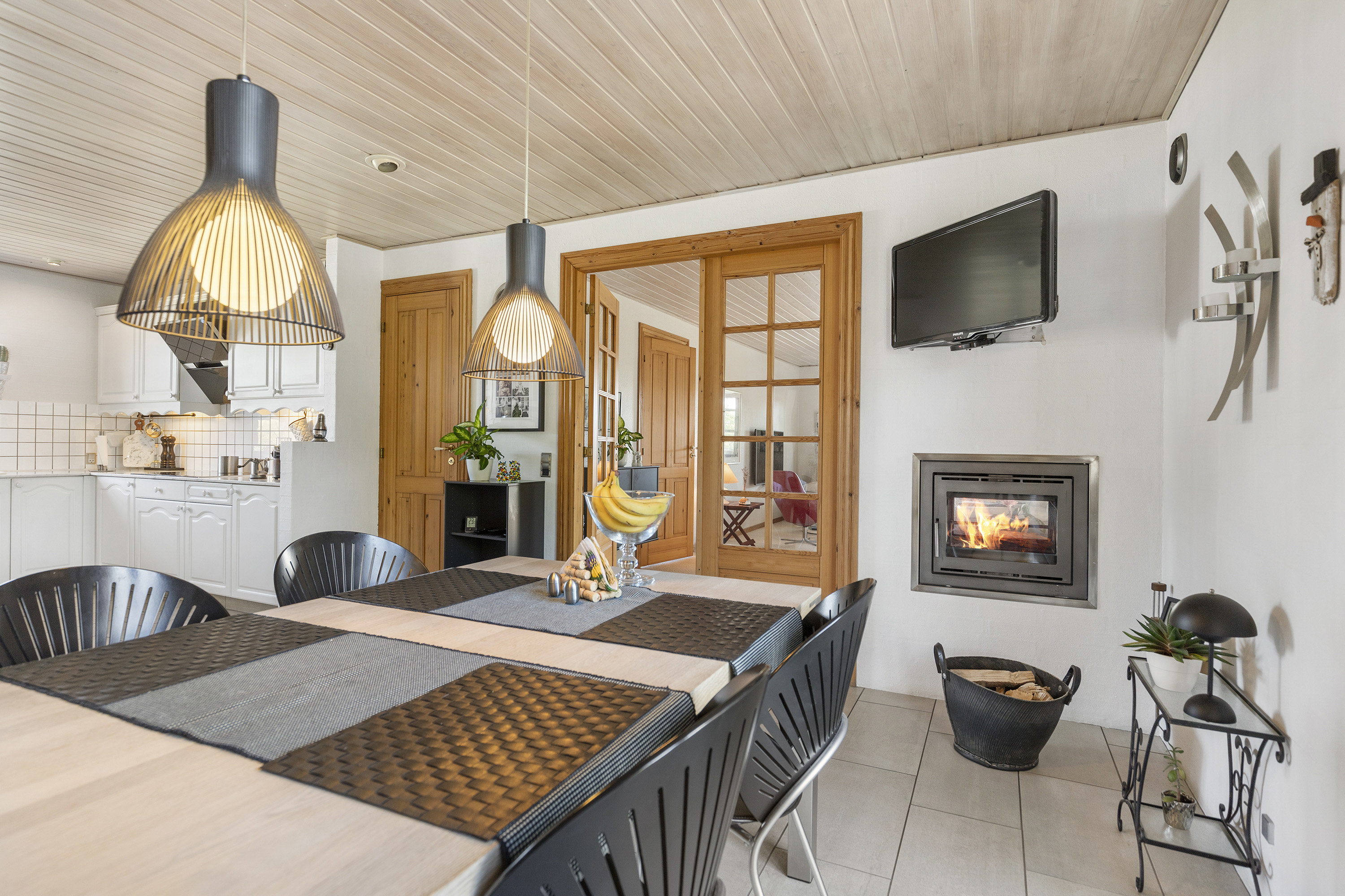 Fremhævet køkken alrum billede i fuldskærmstilstand. Billede af Nyboesvej 23, V Hornum, 9640 Farsø