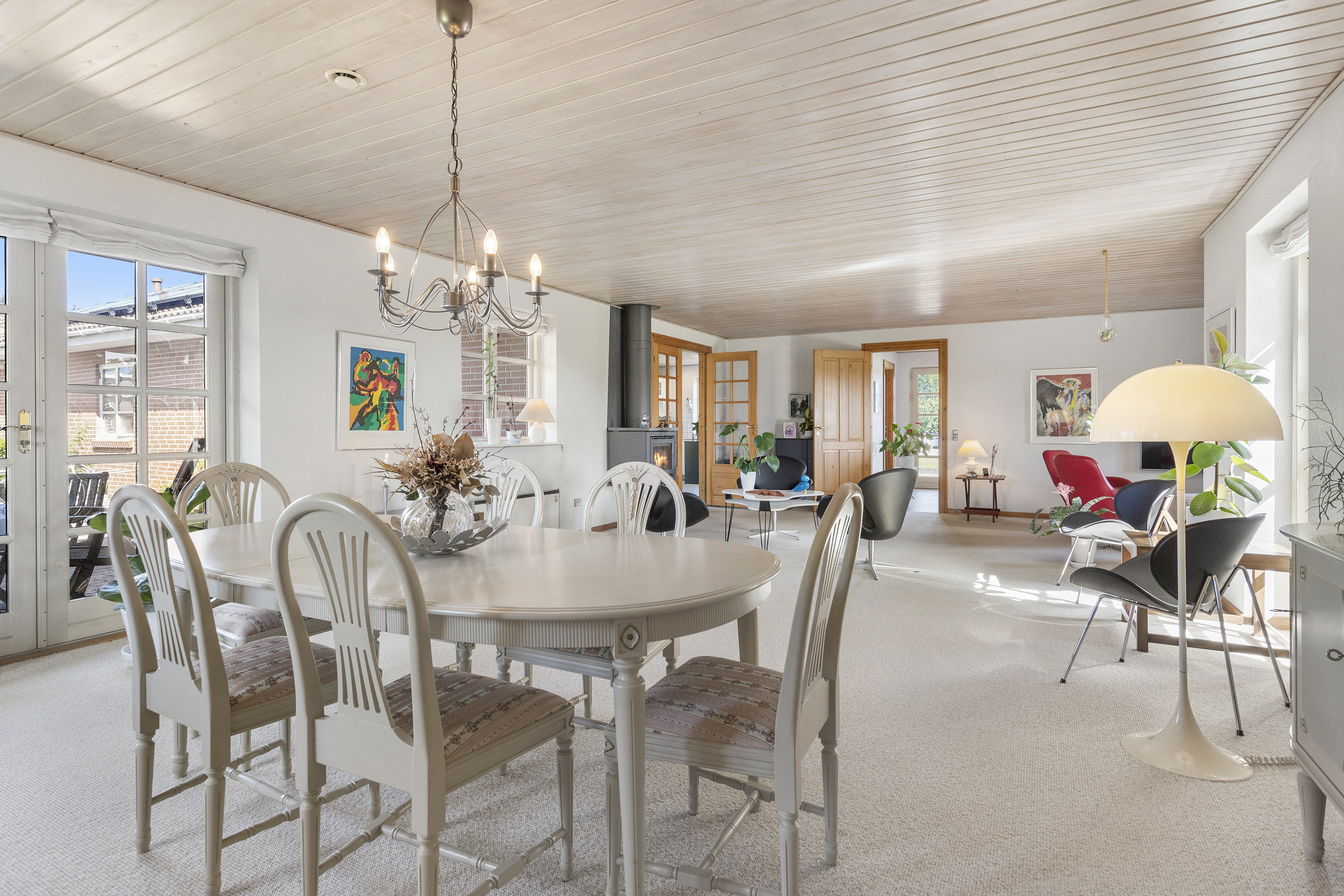 Fremhævet stue billede i fuldskærmstilstand. Billede af Nyboesvej 23, V Hornum, 9640 Farsø