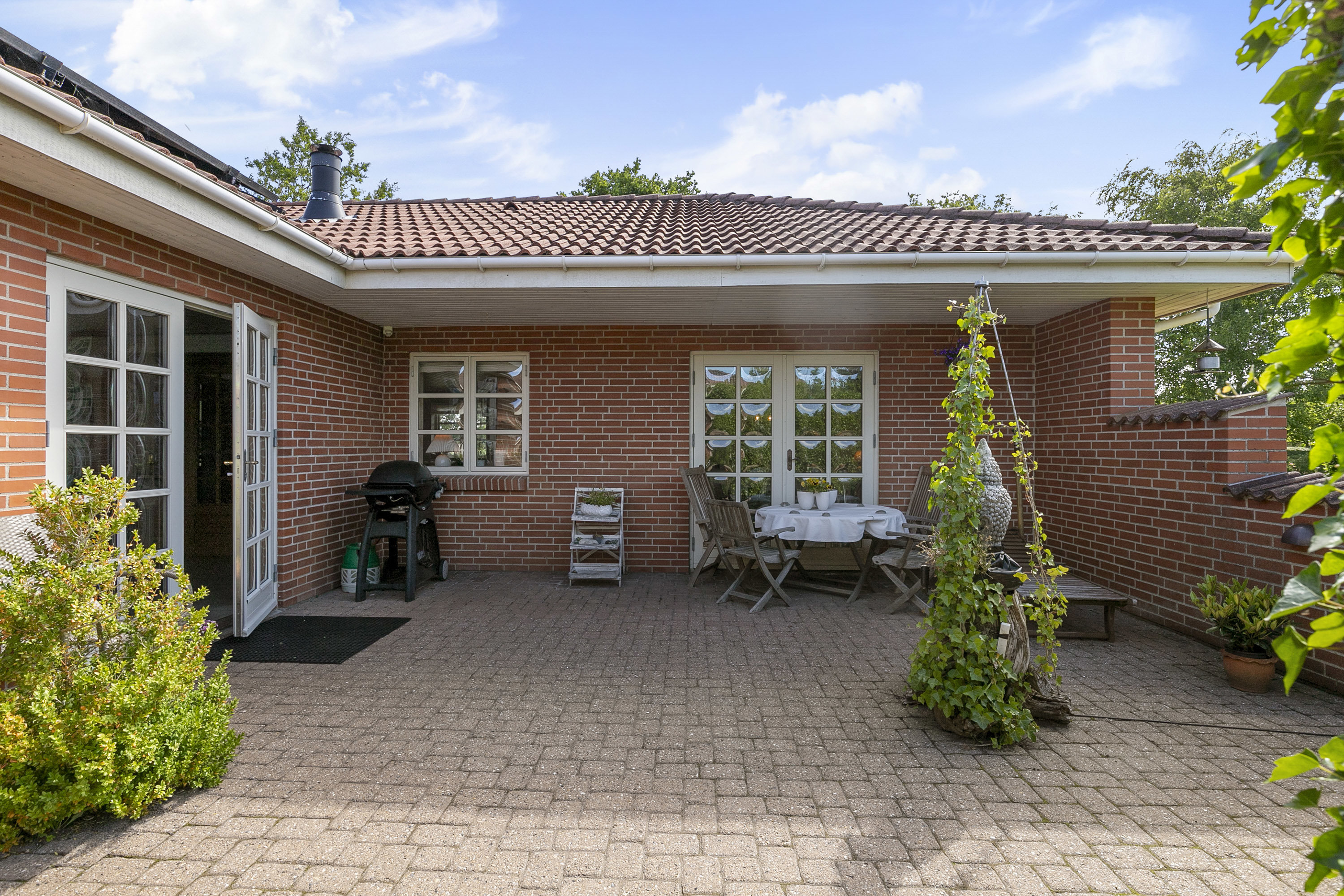 Fremhævet terrasse billede i fuldskærmstilstand. Billede af Nyboesvej 23, V Hornum, 9640 Farsø