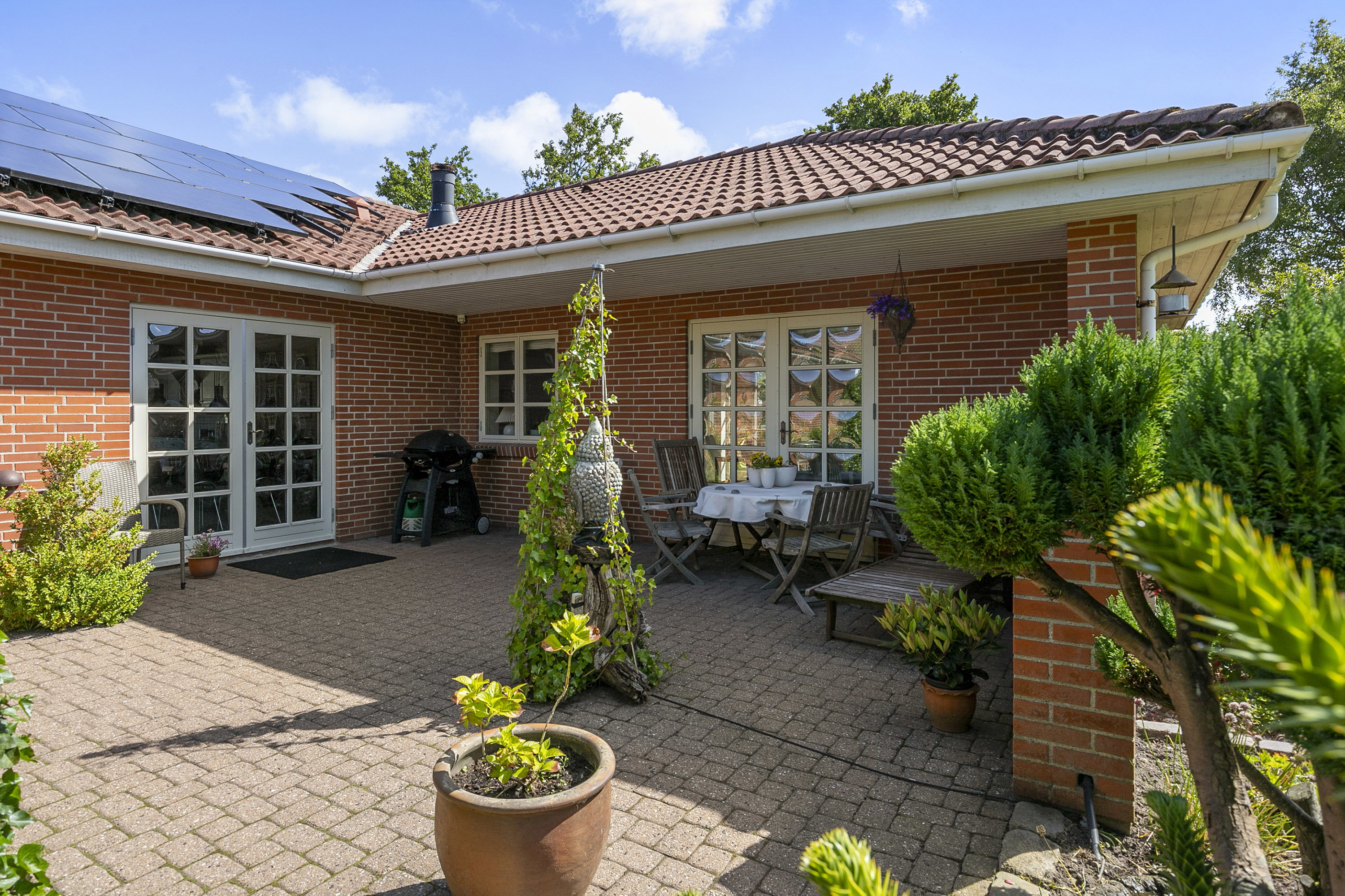 Fremhævet terrasse billede i fuldskærmstilstand. Billede af Nyboesvej 23, V Hornum, 9640 Farsø