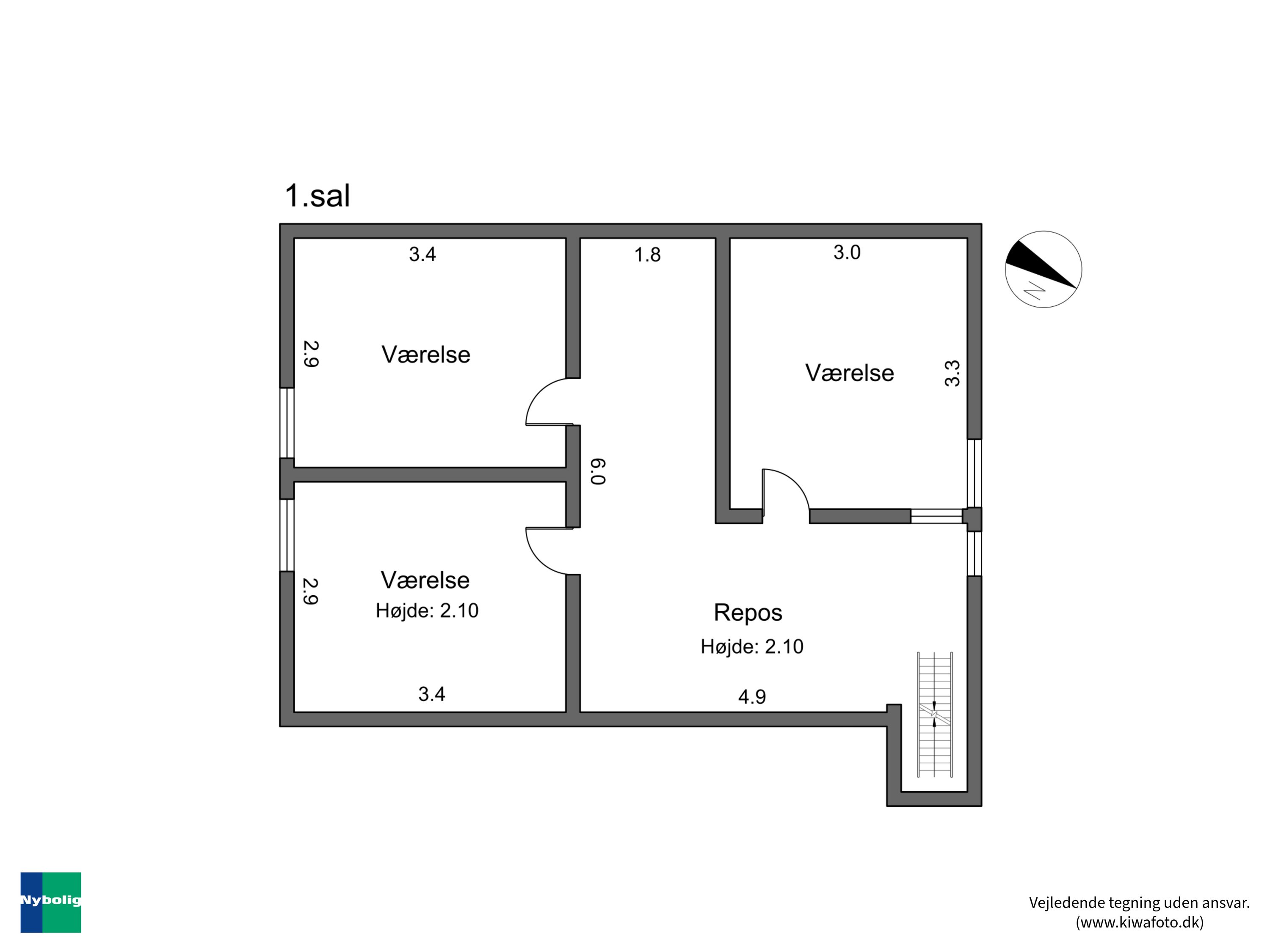 Plantegninger billede af Askhavnsvej 16, 4945 Femø
