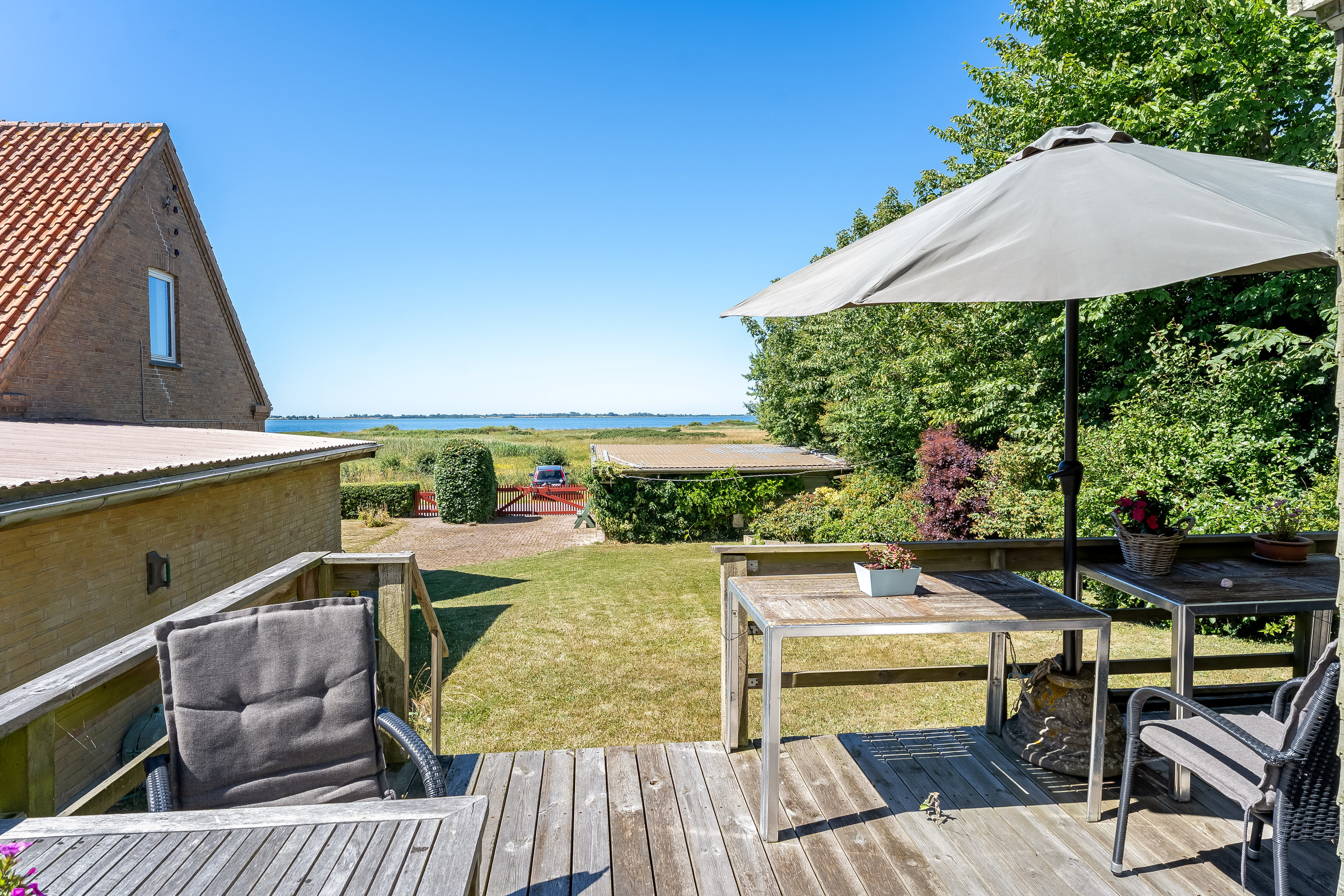 Fremhævet terrasse billede i fuldskærmstilstand. Billede af Askhavnsvej 16, 4945 Femø