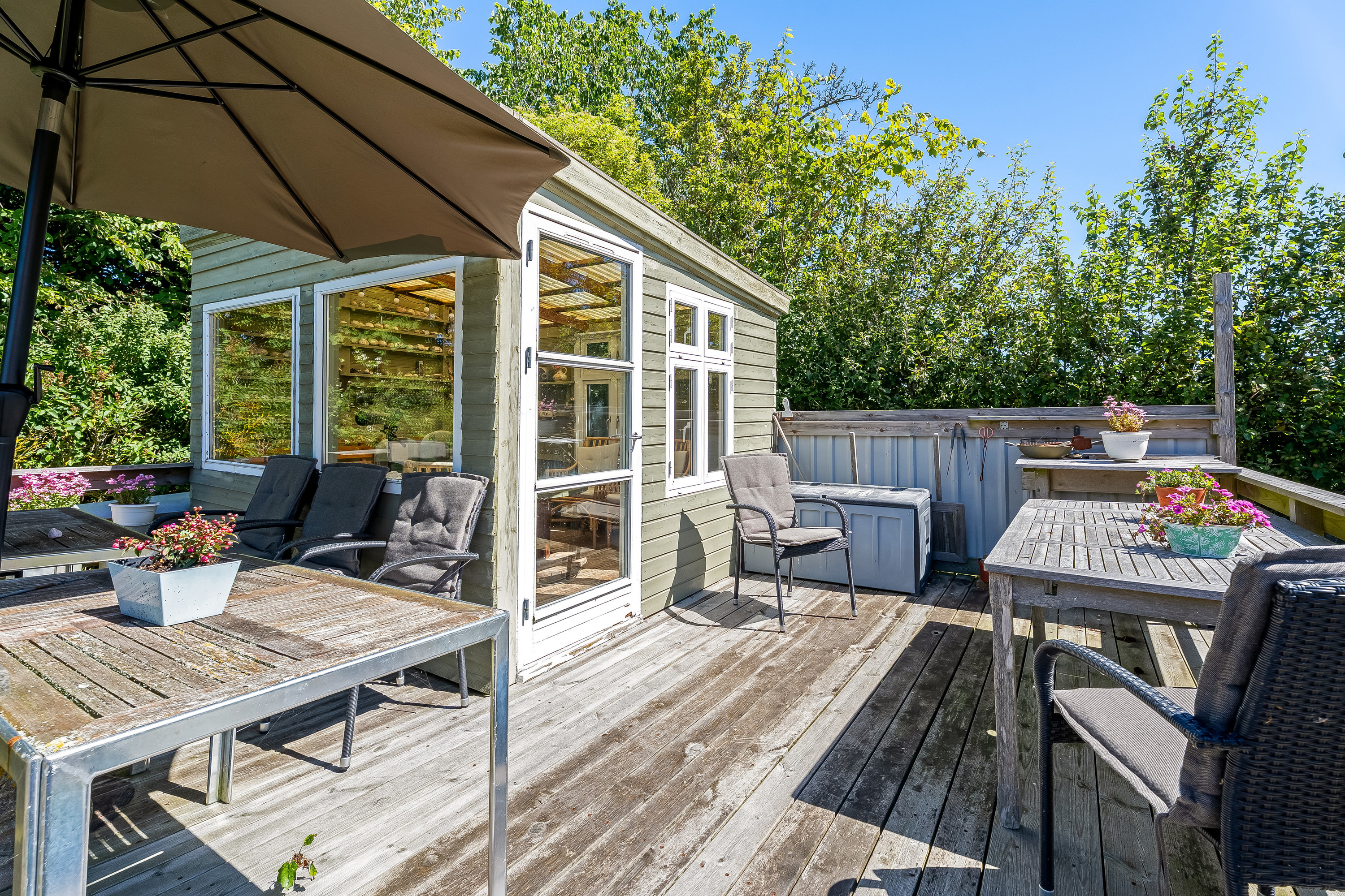 Fremhævet terrasse billede i fuldskærmstilstand. Billede af Askhavnsvej 16, 4945 Femø