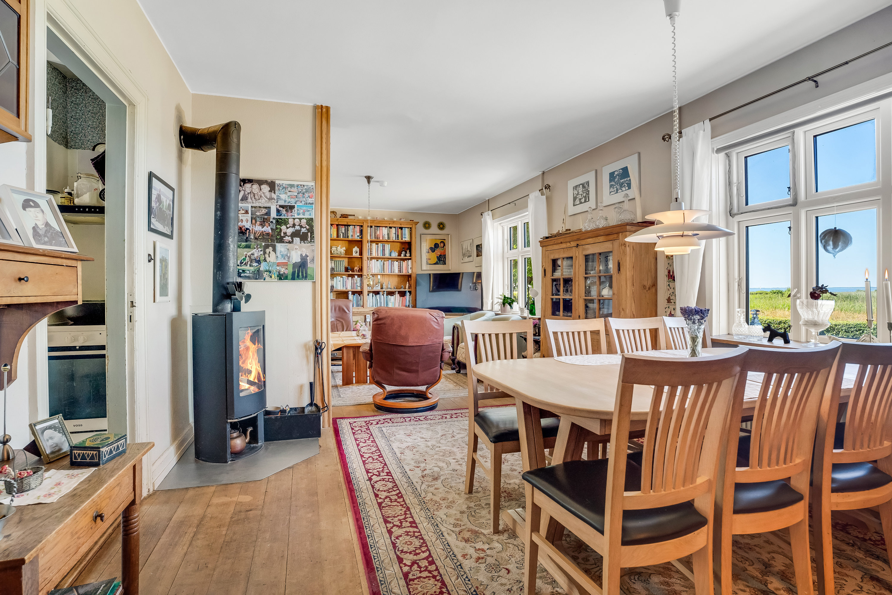 Fremhævet stue billede i fuldskærmstilstand. Billede af Askhavnsvej 16, 4945 Femø
