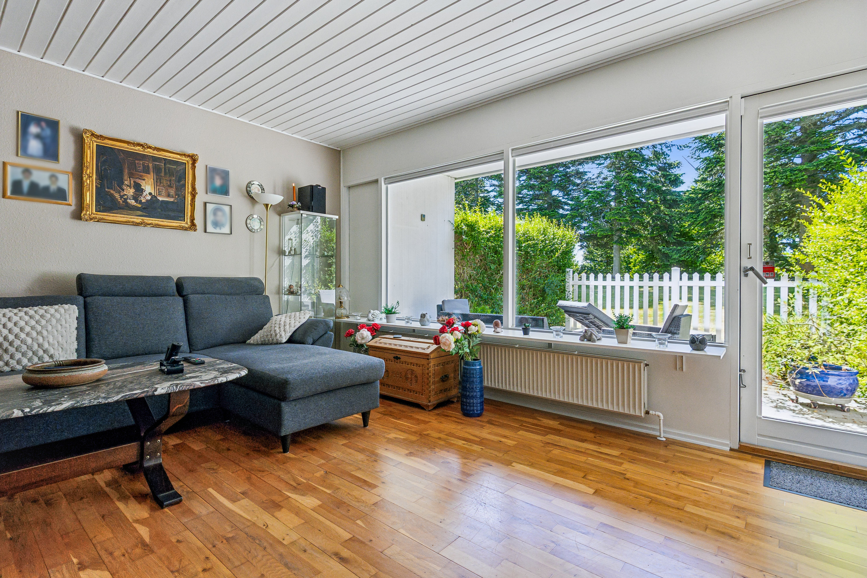 Fremhævet stue billede i fuldskærmstilstand. Billede af Æblerosevej 13, st.. tv., 8500 Grenaa