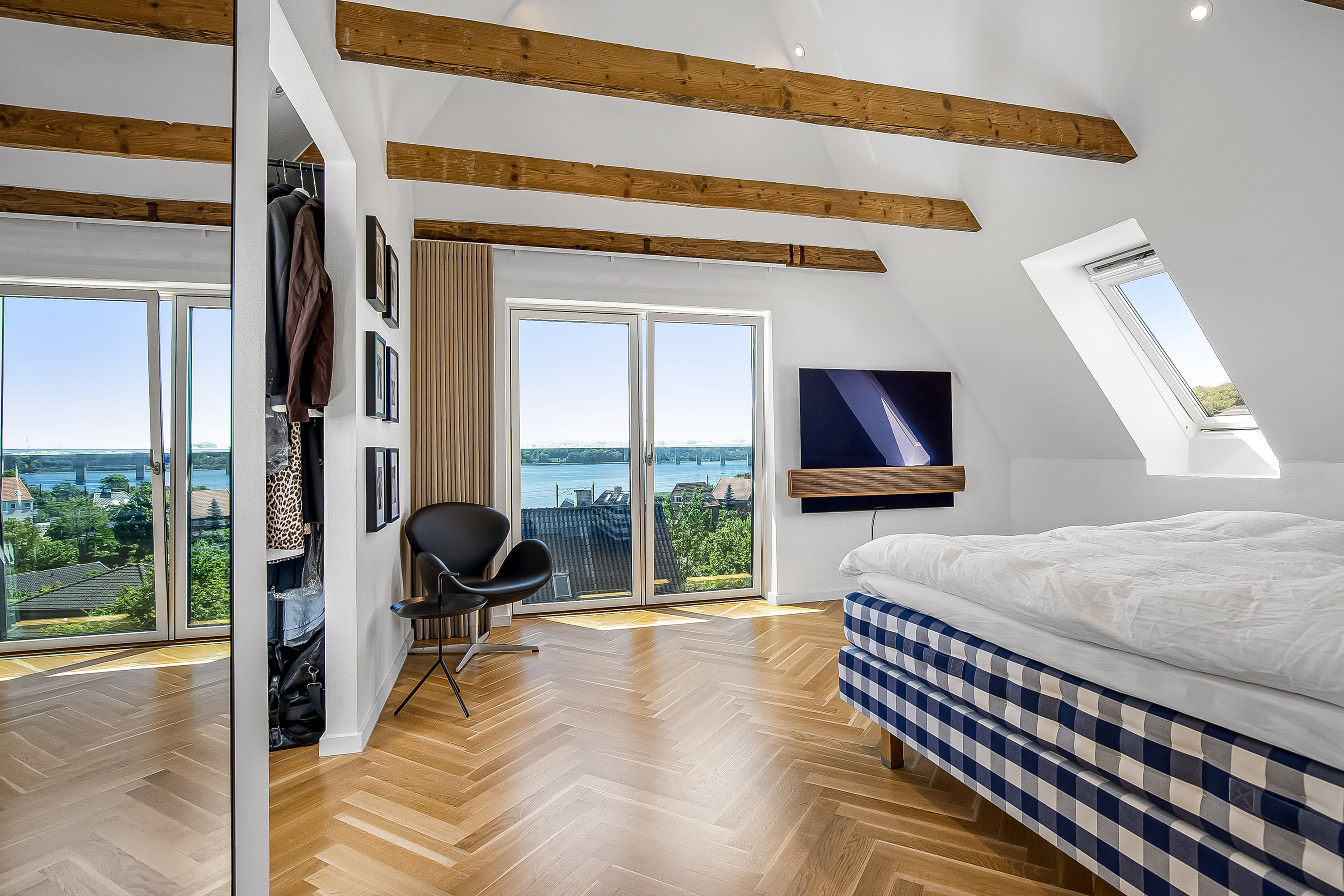 Fremhævet soveværelse billede i fuldskærmstilstand. Billede af Mosebakken 3, Bredballe, 7120 Vejle Øst