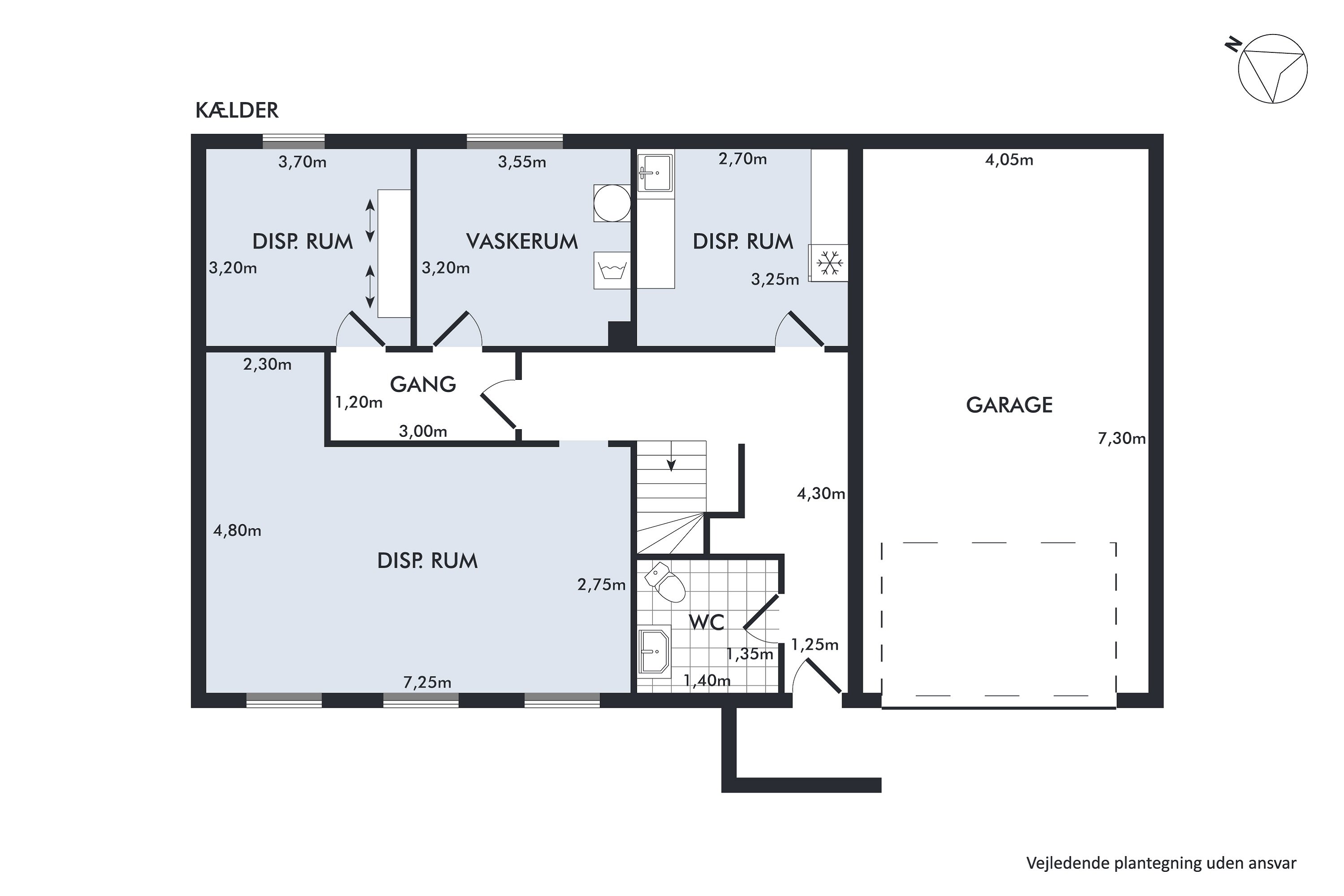 Plantegninger billede af Toftevænget 4, Over Hornbæk, 8920 Randers NV