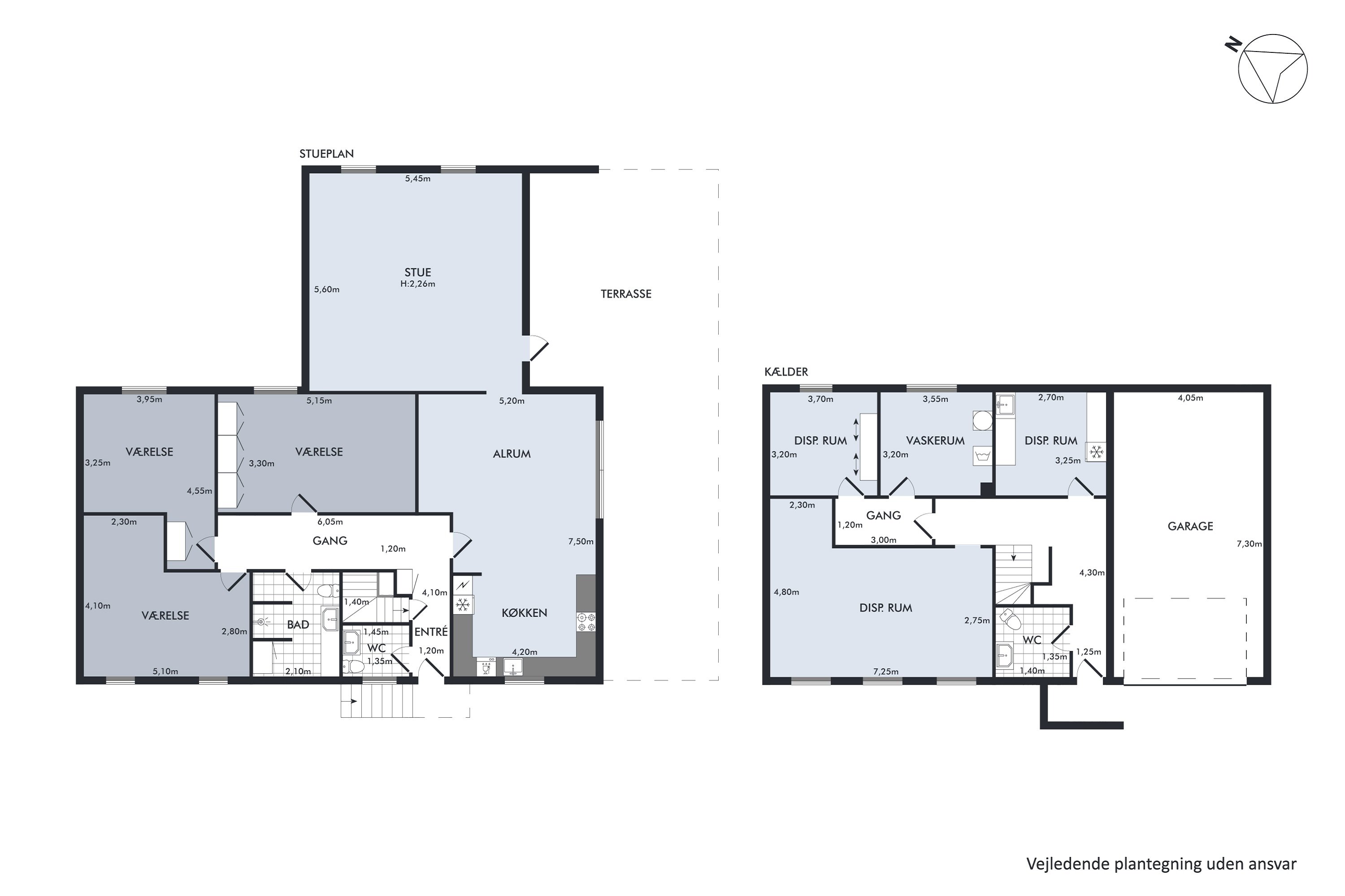 Plantegninger billede af Toftevænget 4, Over Hornbæk, 8920 Randers NV