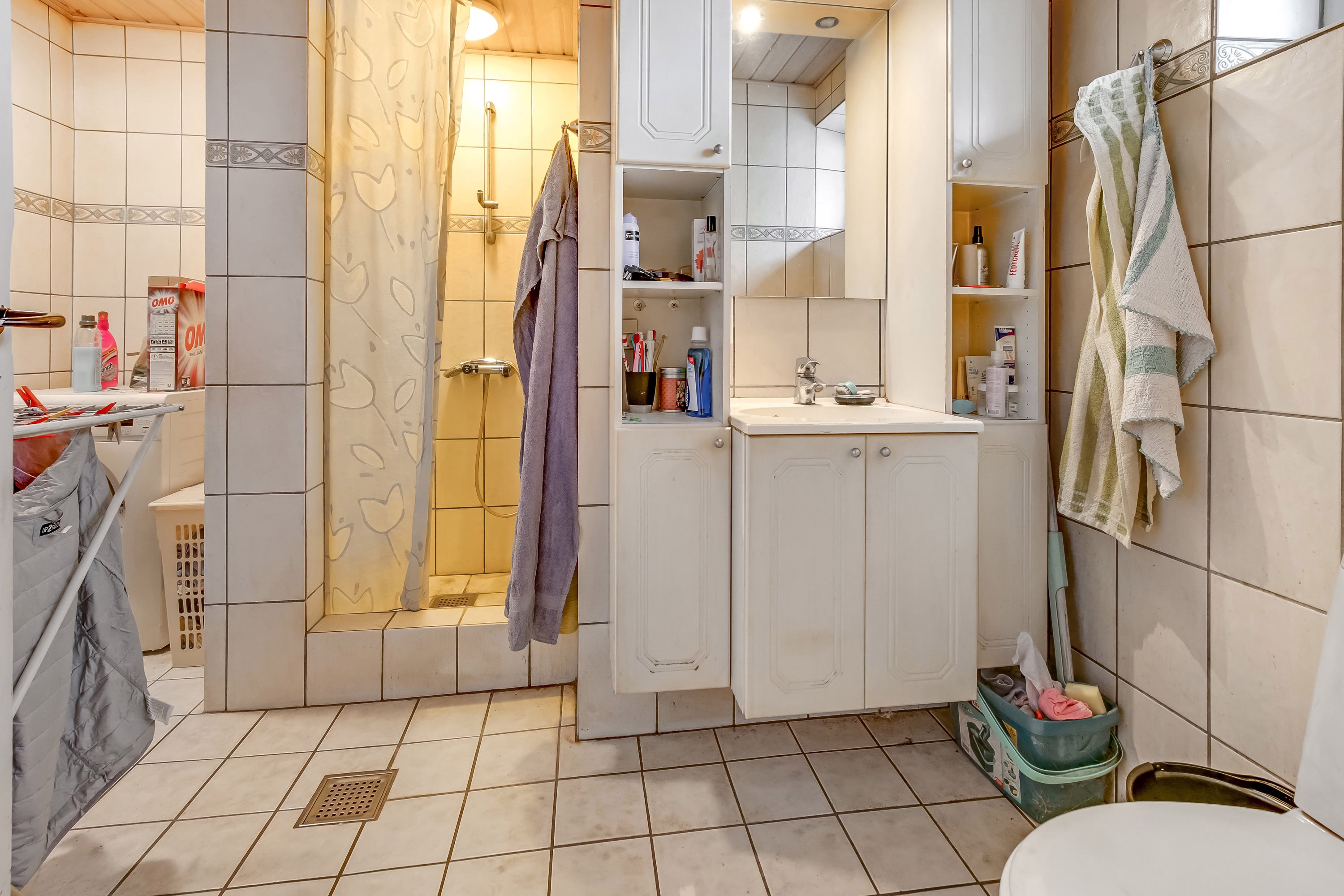 Fremhævet badeværelse billede i fuldskærmstilstand. Billede af Hevringholmvej 6, Vivild, 8961 Allingåbro