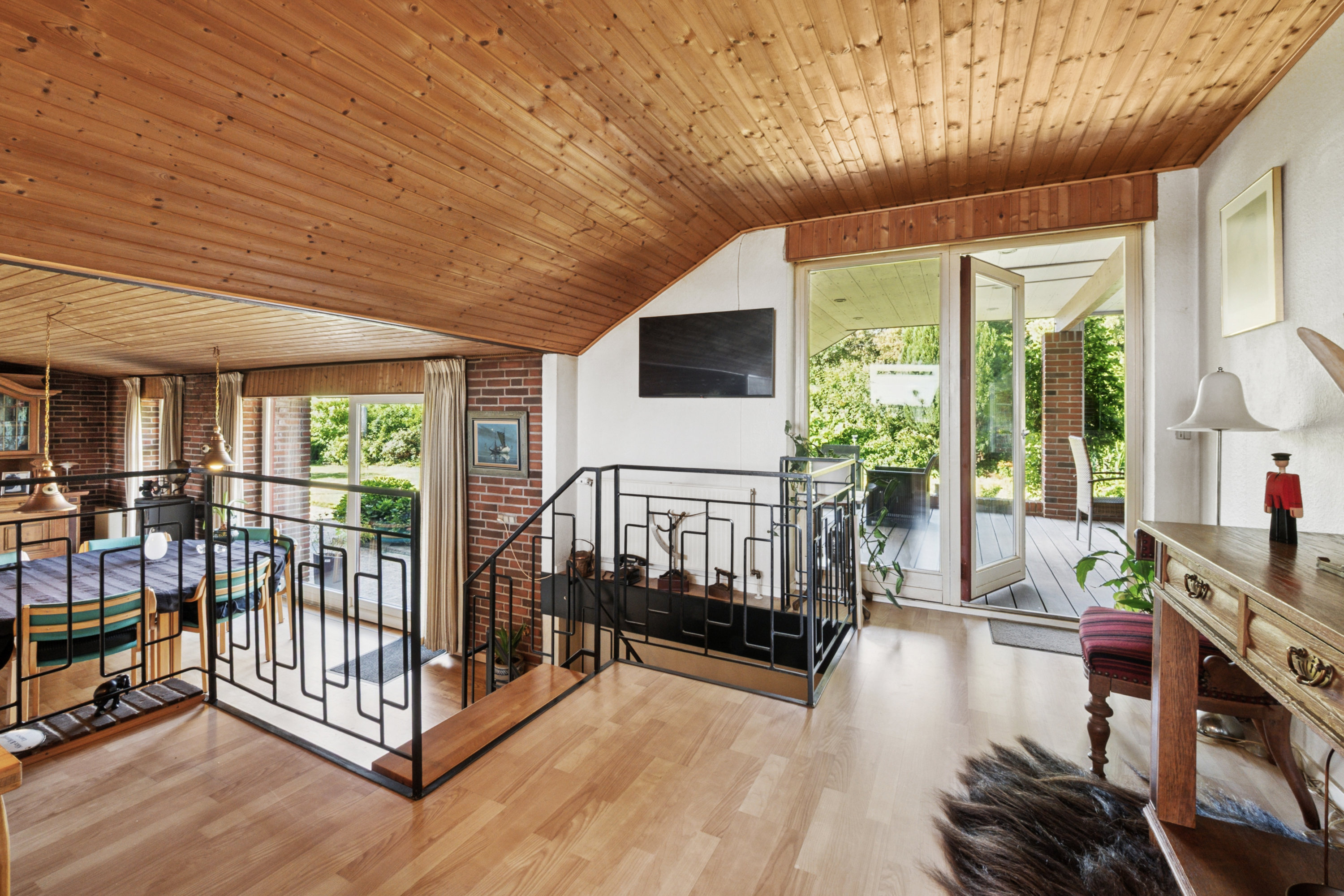 Fremhævet stue billede i fuldskærmstilstand. Billede af Liljevej 23, 7850 Stoholm Jyll