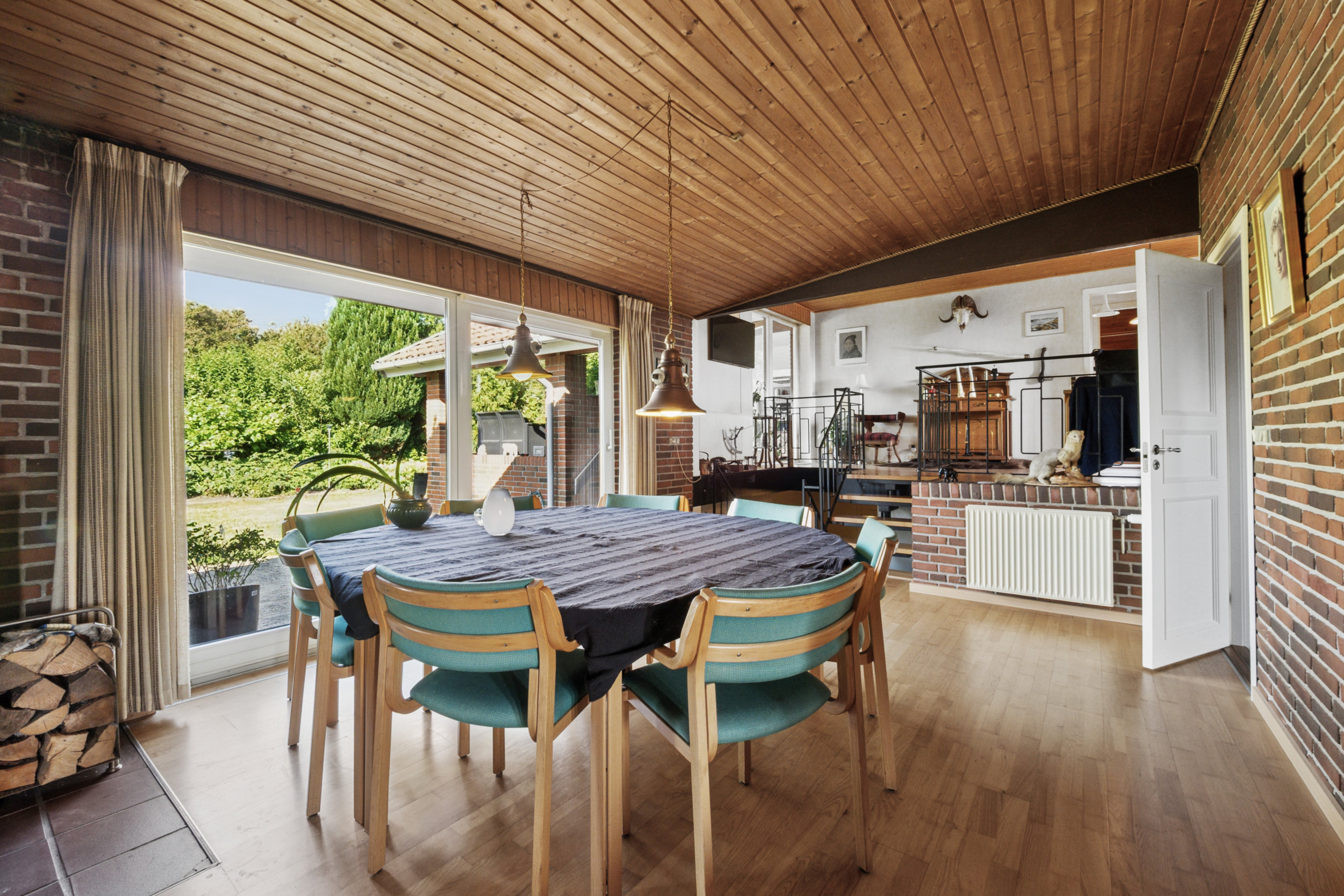 Fremhævet stue billede i fuldskærmstilstand. Billede af Liljevej 23, 7850 Stoholm Jyll