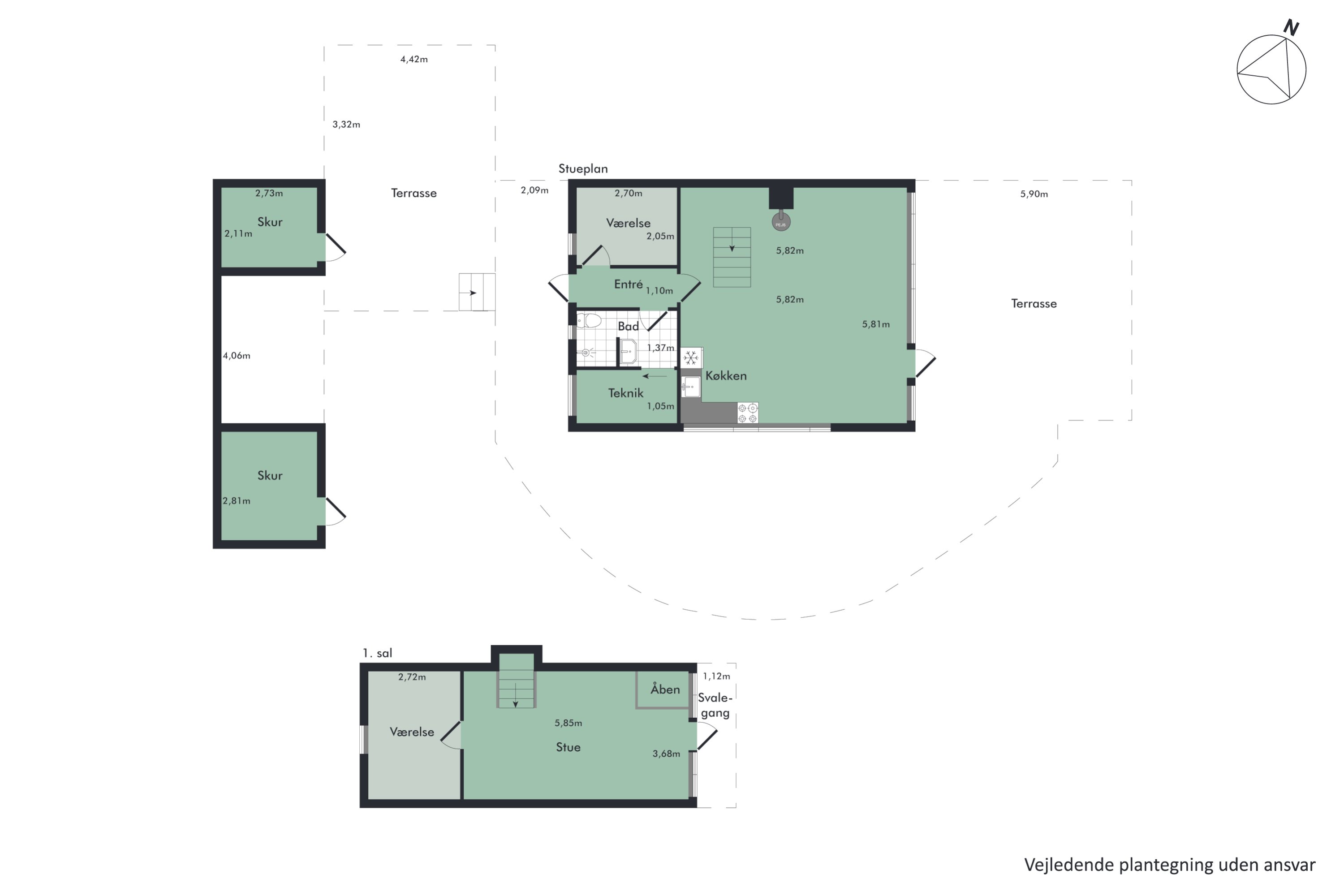 Plantegninger billede af Astrup Vig 83, Astrup Vig, 7870 Roslev