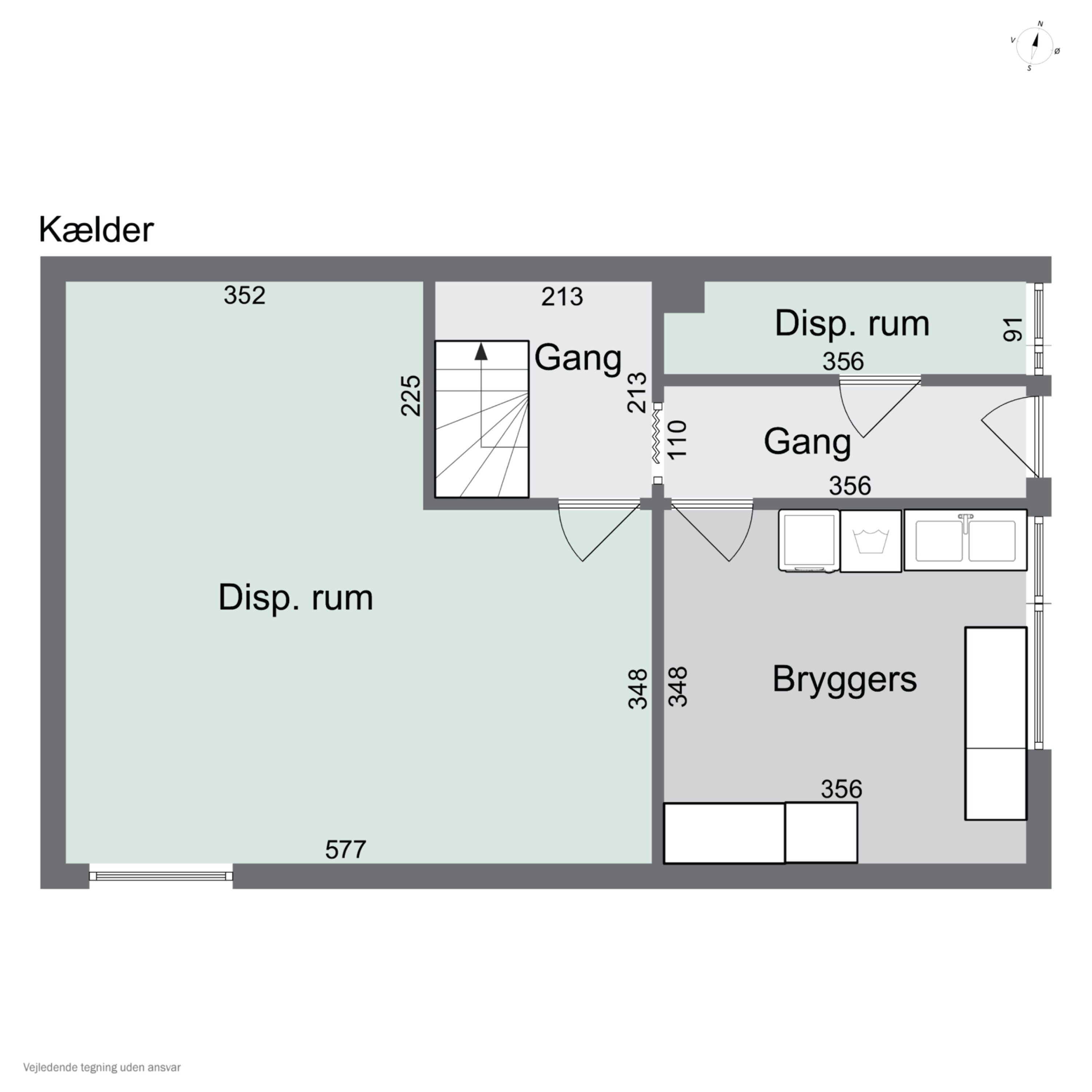 Plantegninger billede af Doktor Willesvej 11A, 2650 Hvidovre