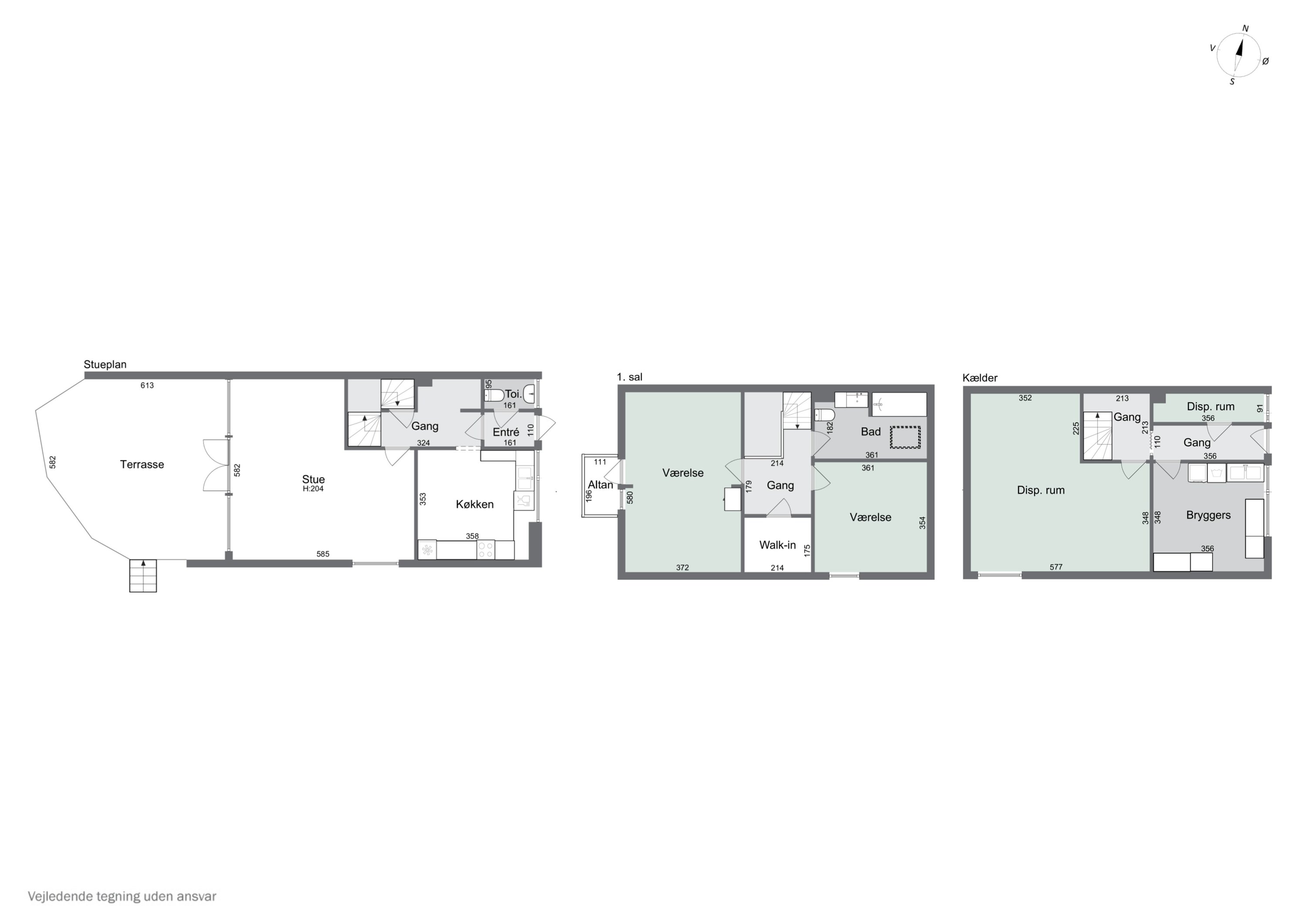Plantegninger billede af Doktor Willesvej 11A, 2650 Hvidovre