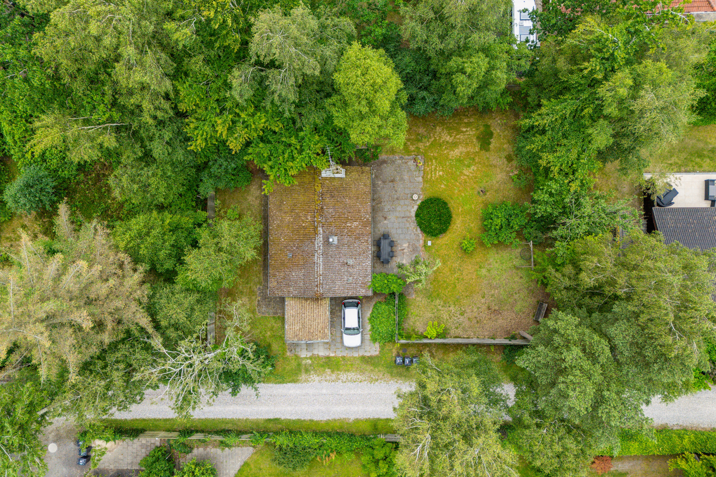 Fremhævet luftfoto billede i fuldskærmstilstand. Billede af Hægvej 4, 8250 Egå