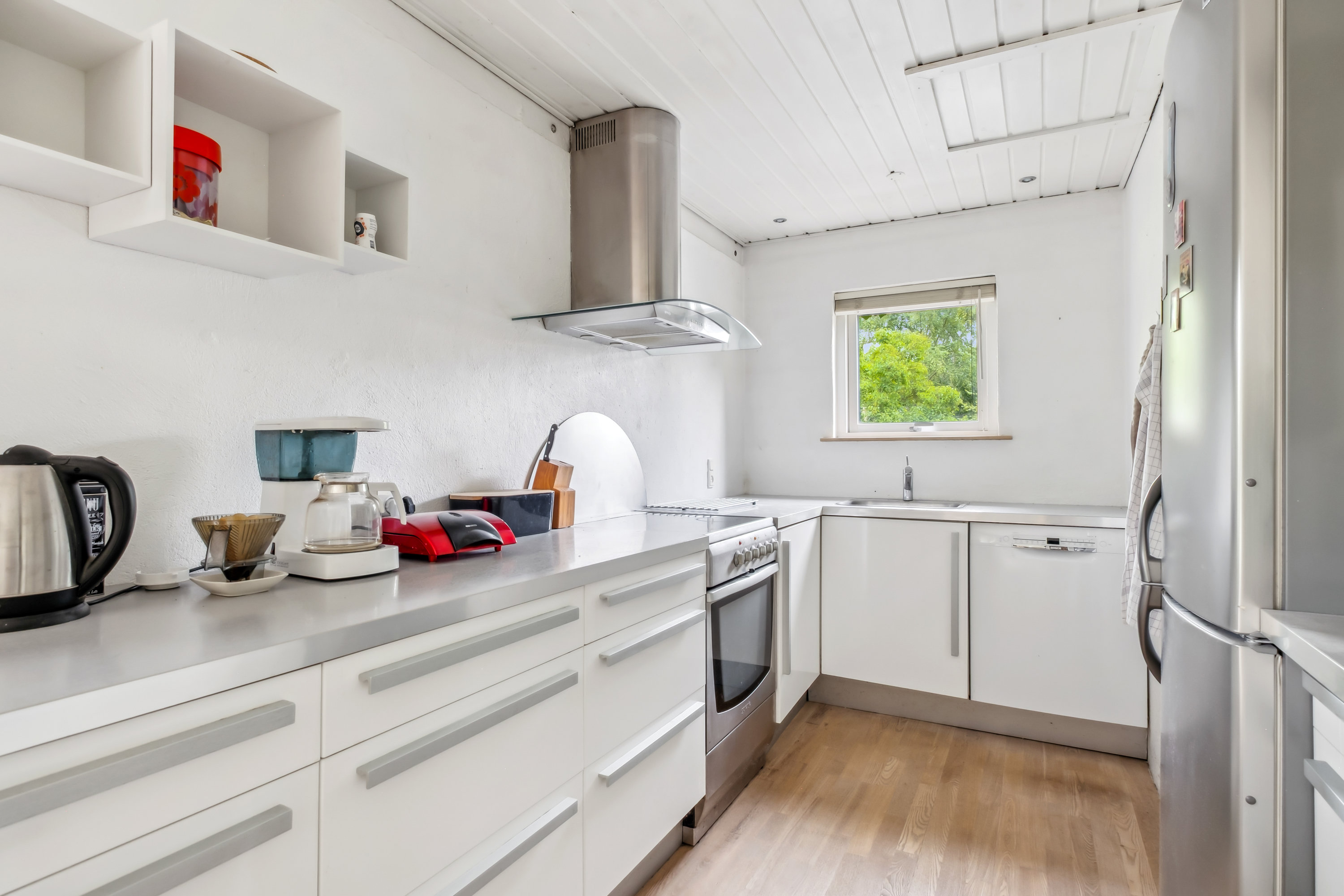 Fremhævet køkken billede i fuldskærmstilstand. Billede af Hægvej 4, 8250 Egå