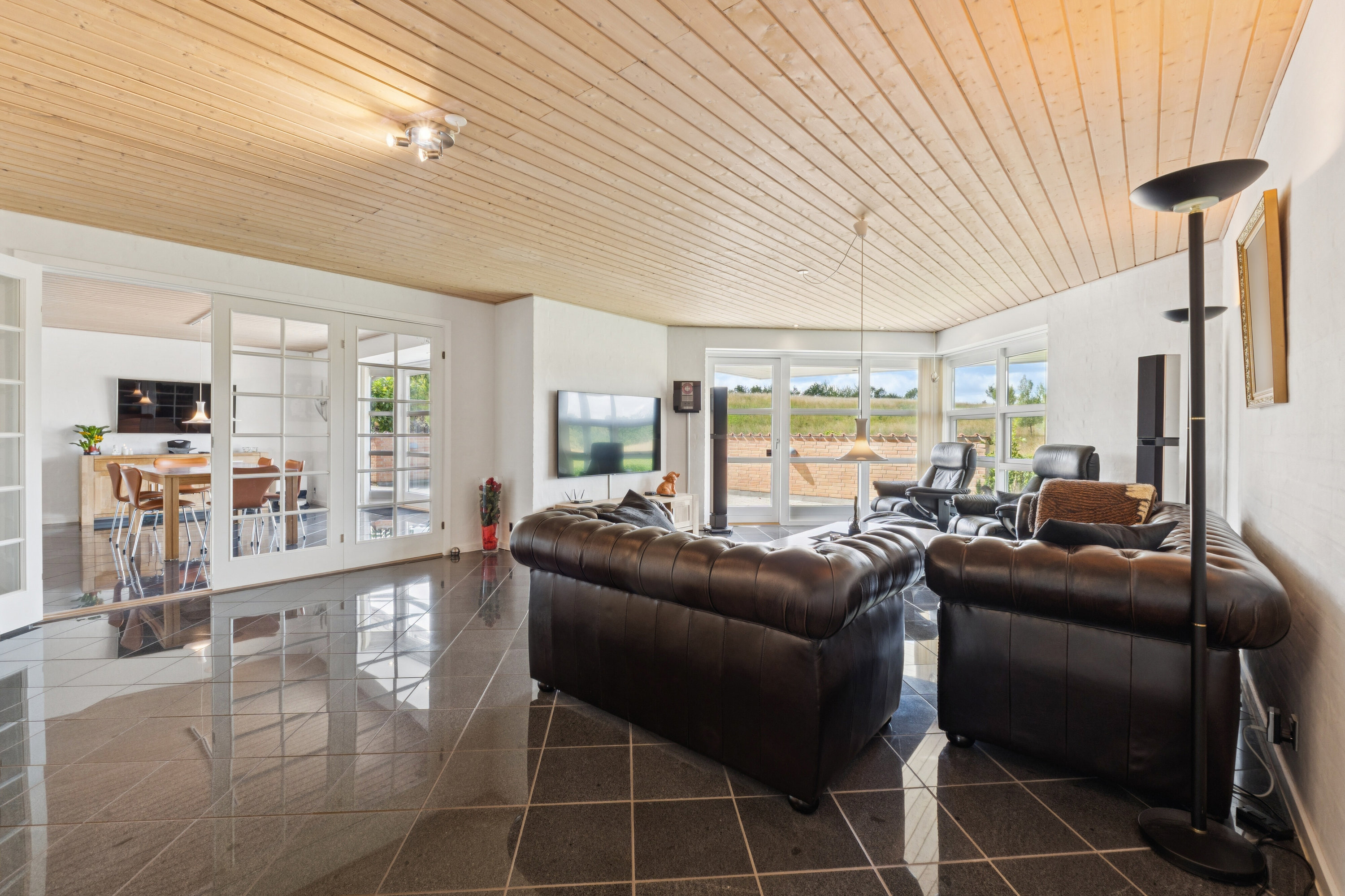 Fremhævet stue billede i fuldskærmstilstand. Billede af Bakkegårds Allé 71, 5550 Langeskov