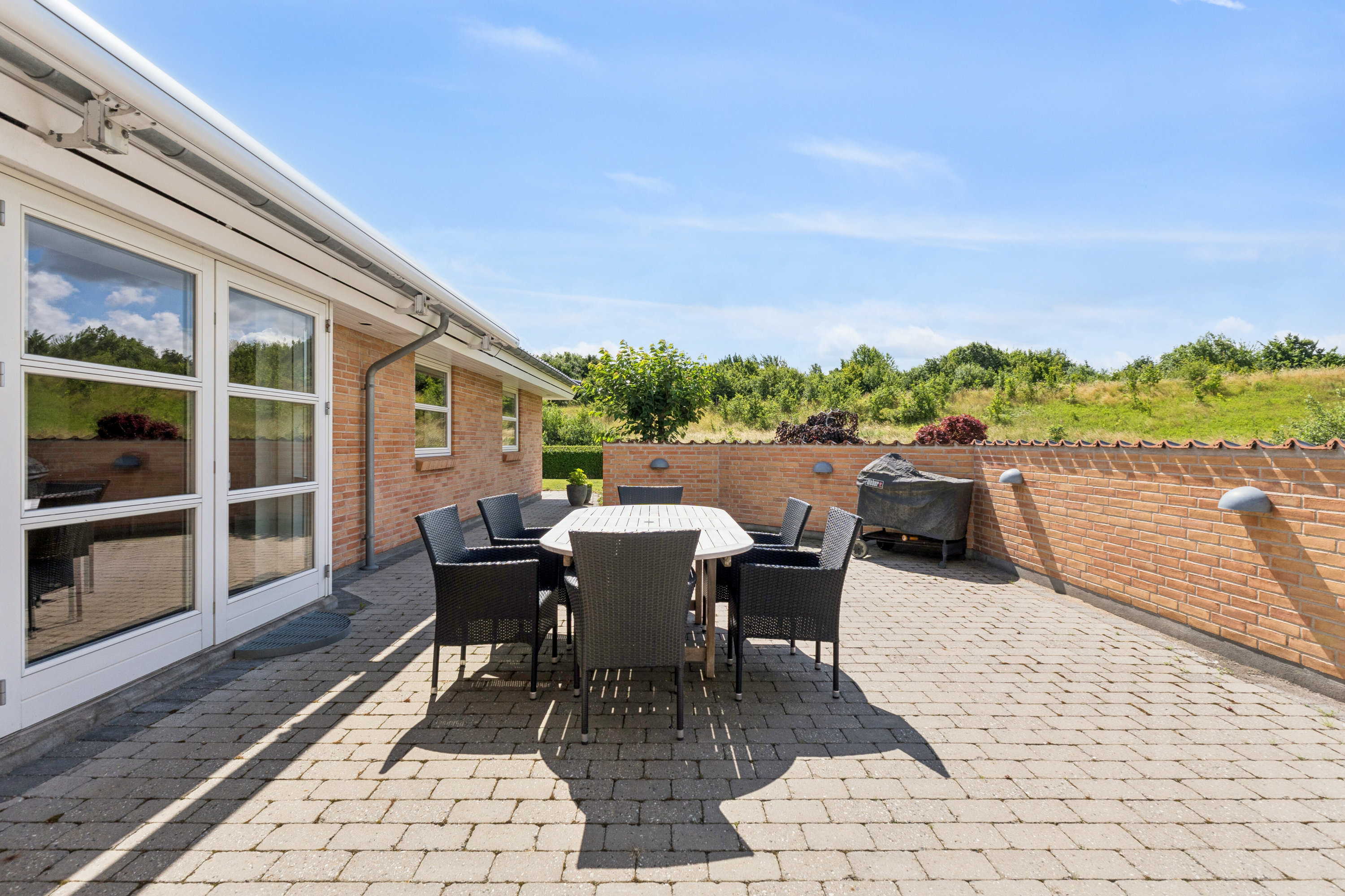 Fremhævet terrasse billede i fuldskærmstilstand. Billede af Bakkegårds Allé 71, 5550 Langeskov