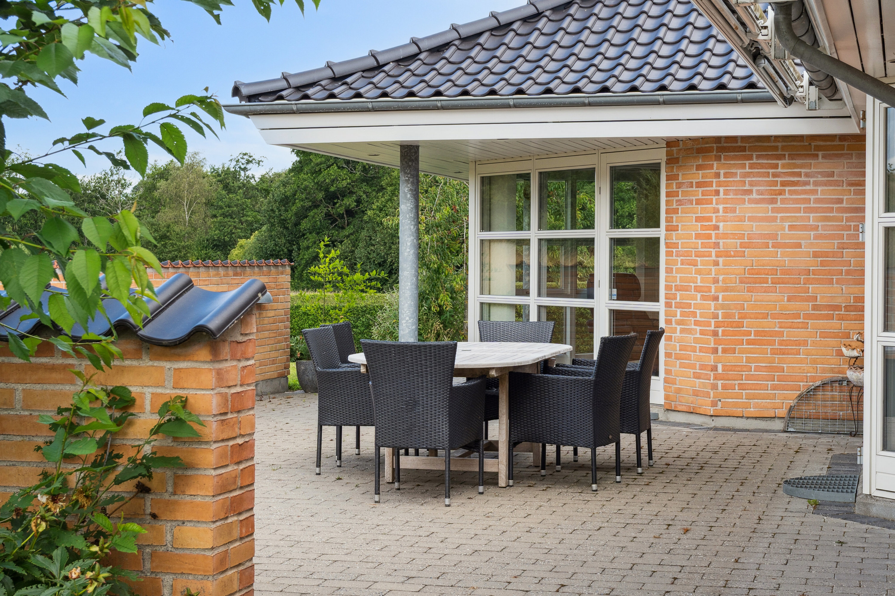 Fremhævet terrasse billede i fuldskærmstilstand. Billede af Bakkegårds Allé 71, 5550 Langeskov