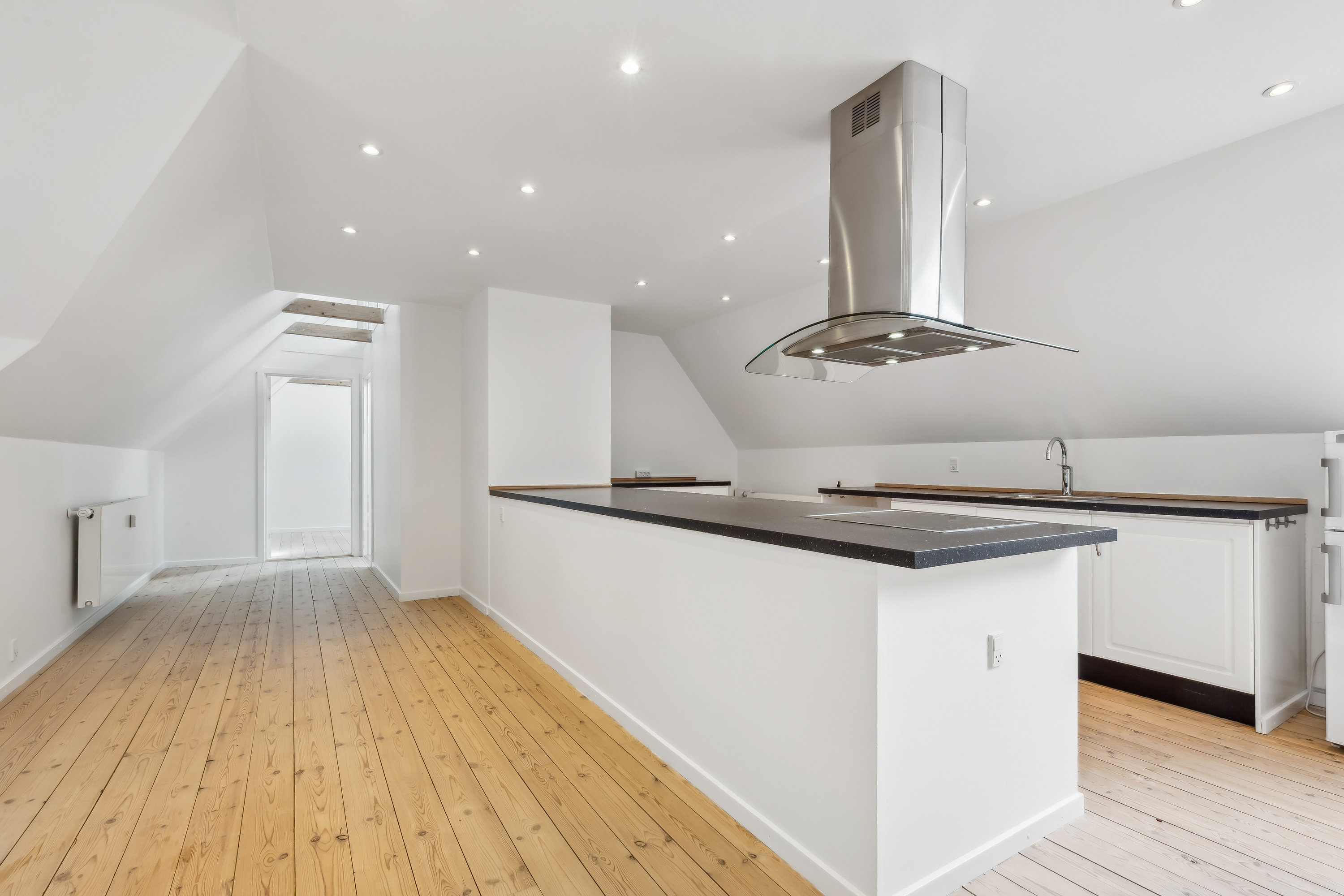 Fremhævet køkken billede i fuldskærmstilstand. Billede af Stengade 48D, 2., 3000 Helsingør