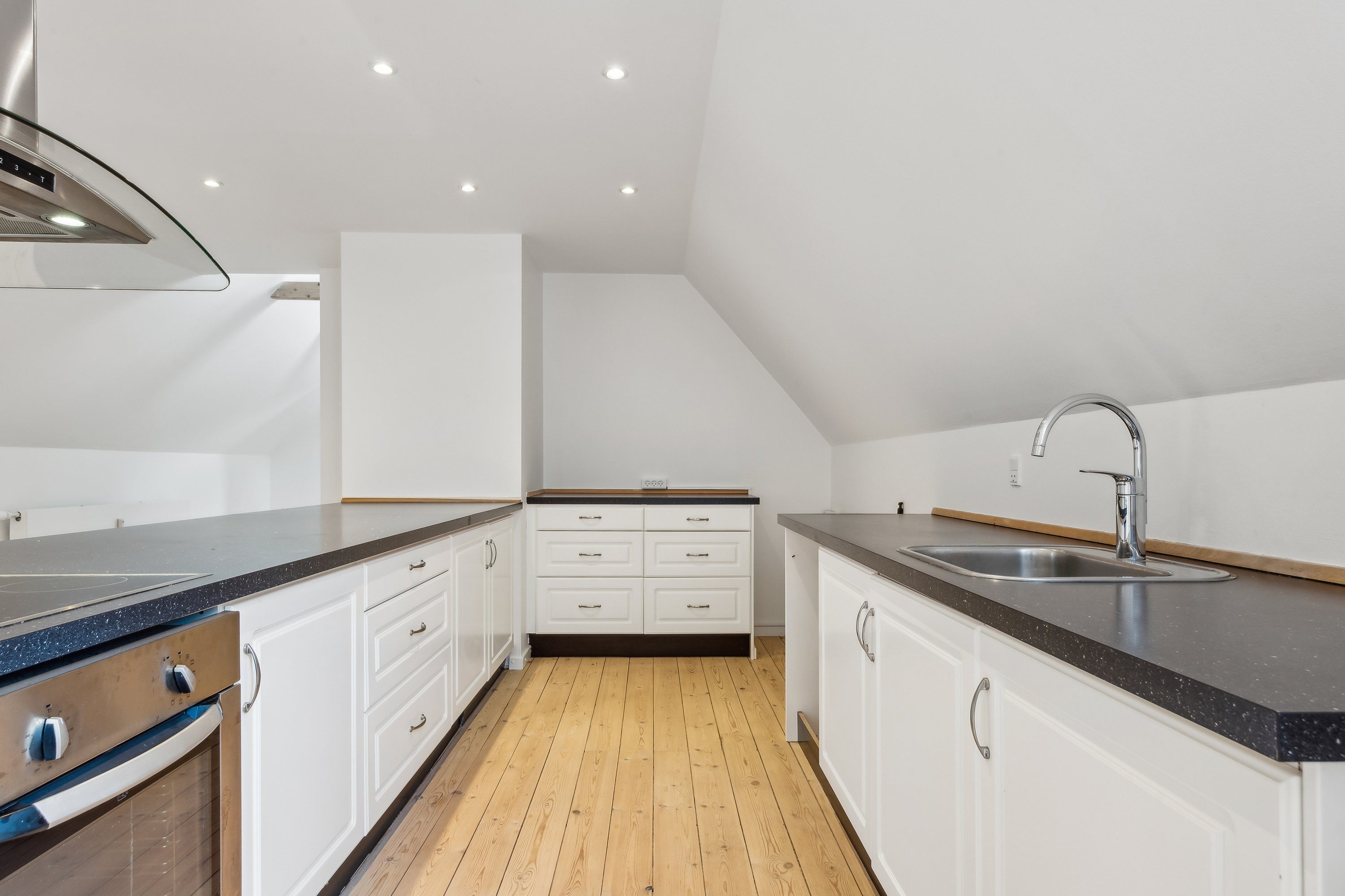 Fremhævet køkken billede i fuldskærmstilstand. Billede af Stengade 48D, 2., 3000 Helsingør