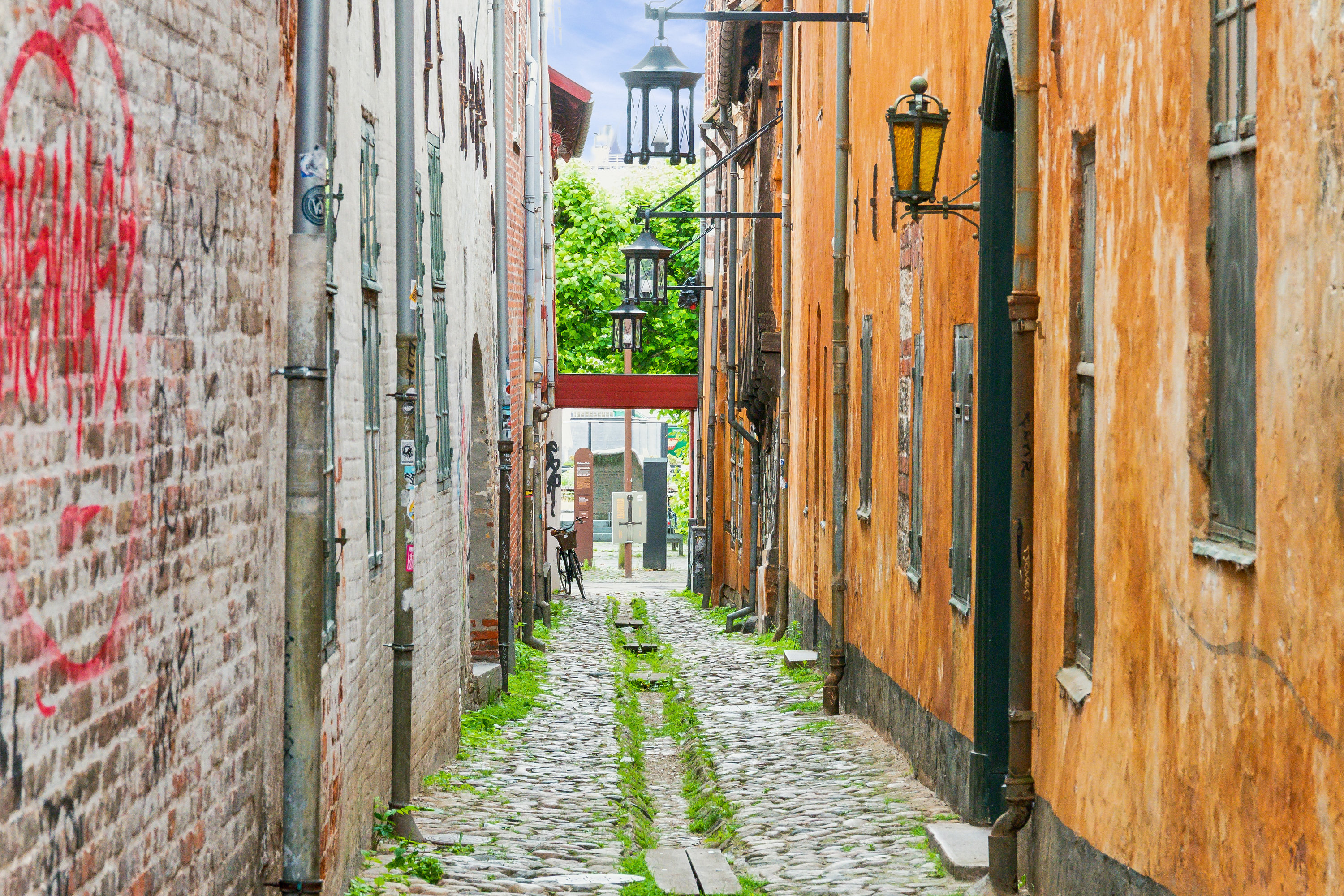 Fremhævet omgivelser/færgestræde billede i fuldskærmstilstand. Billede af Stengade 48D, 1., 3000 Helsingør