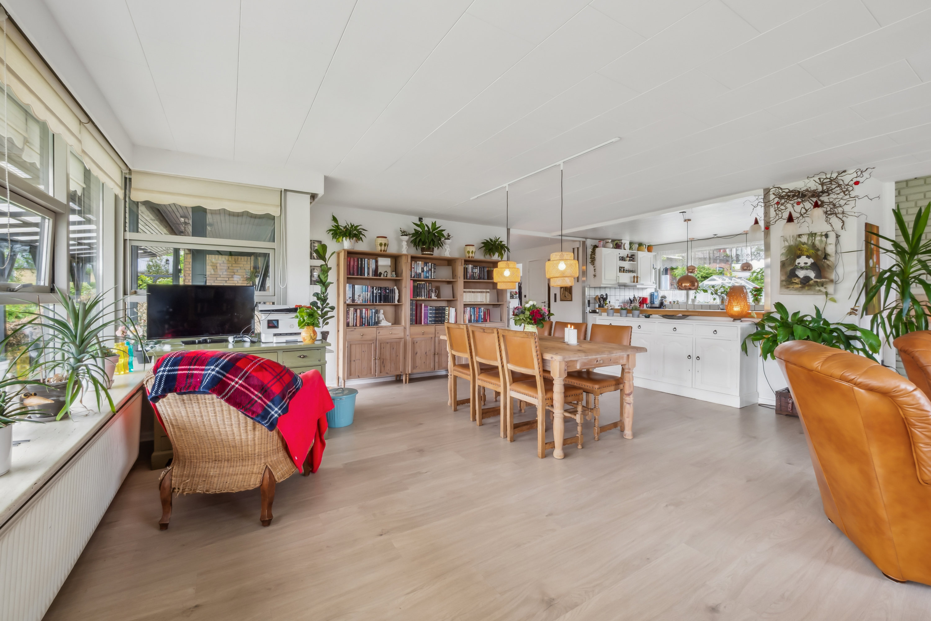 Fremhævet stue billede i fuldskærmstilstand. Billede af Toustrupvej 31, Durup, 7870 Roslev