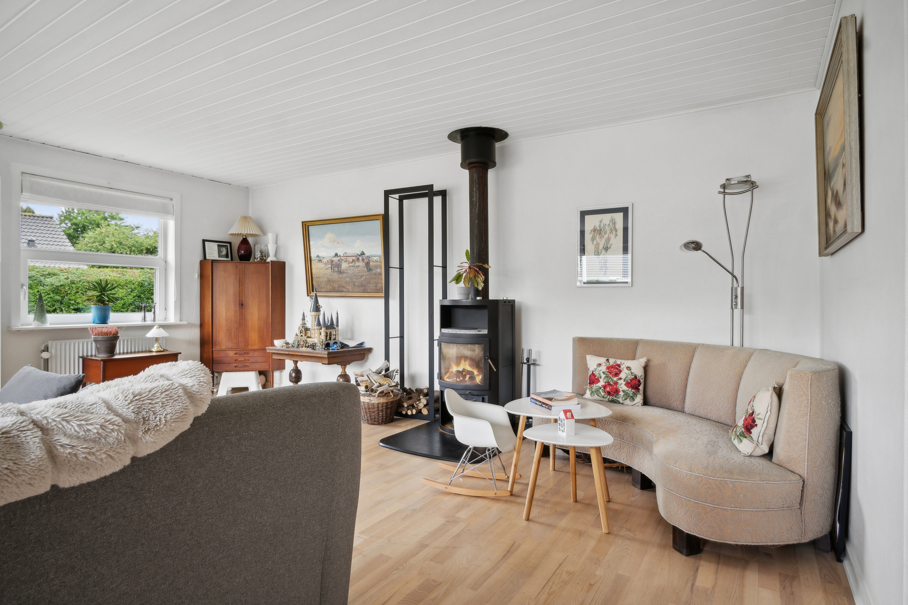 Fremhævet stue billede i fuldskærmstilstand. Billede af Ternevænget 12, 6760 Ribe