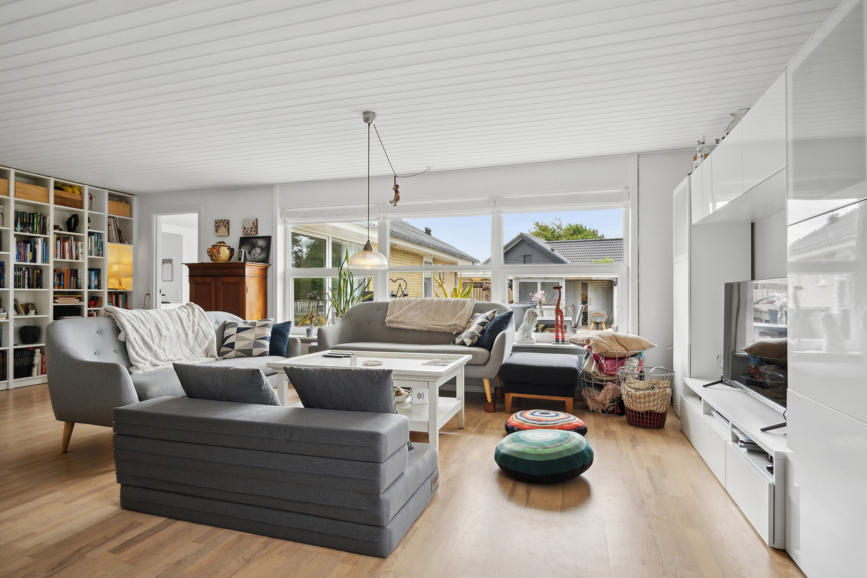 Fremhævet stue billede i fuldskærmstilstand. Billede af Ternevænget 12, 6760 Ribe