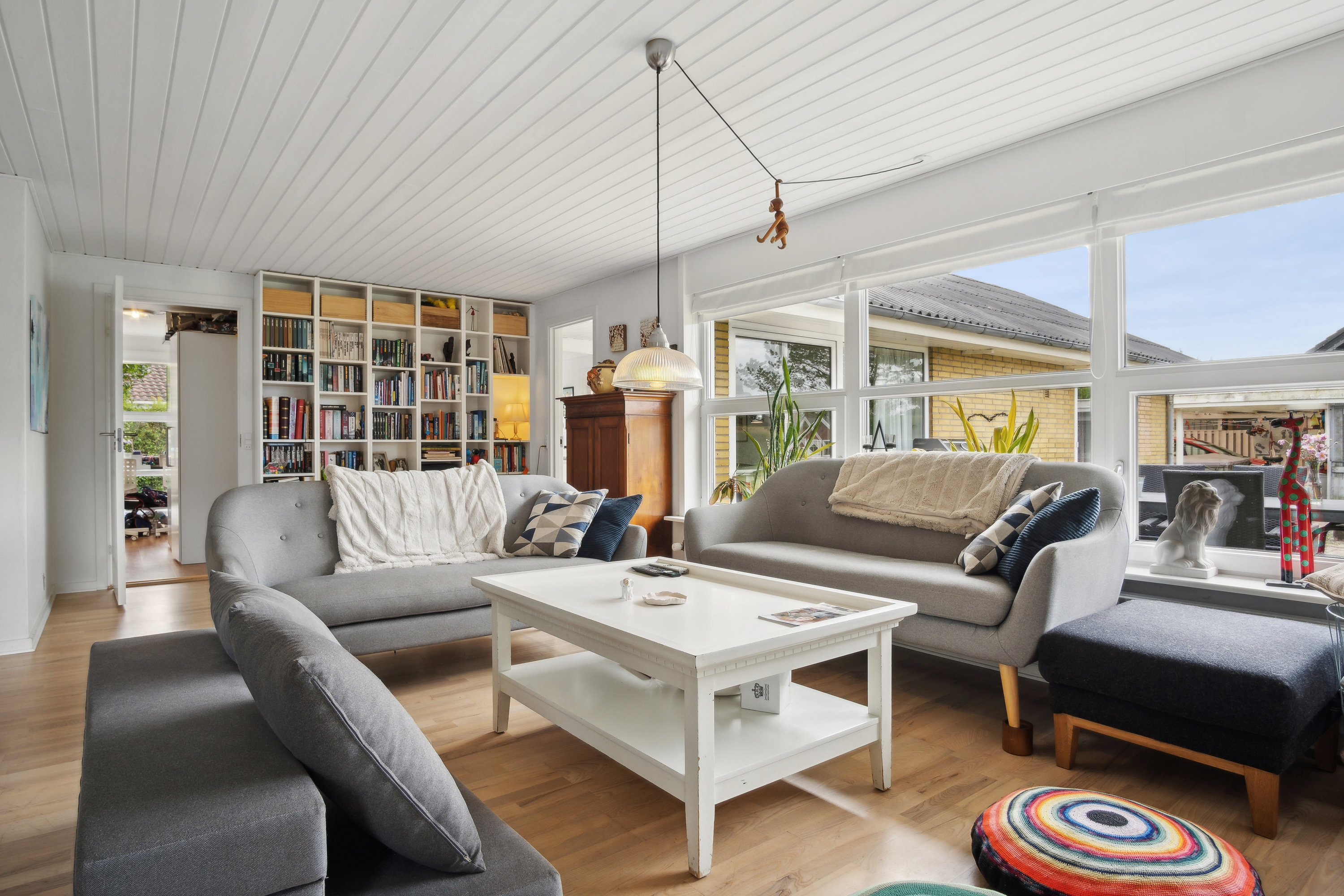 Fremhævet stue billede i fuldskærmstilstand. Billede af Ternevænget 12, 6760 Ribe